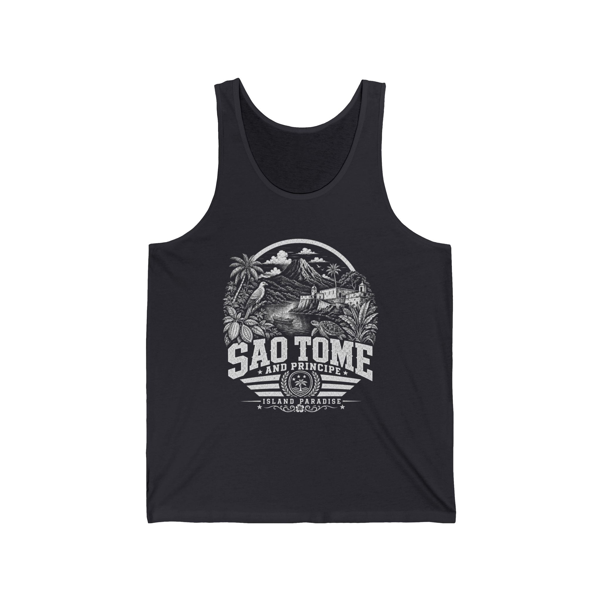 Sao Tome and Principe Island Paradise Men's Tank Top