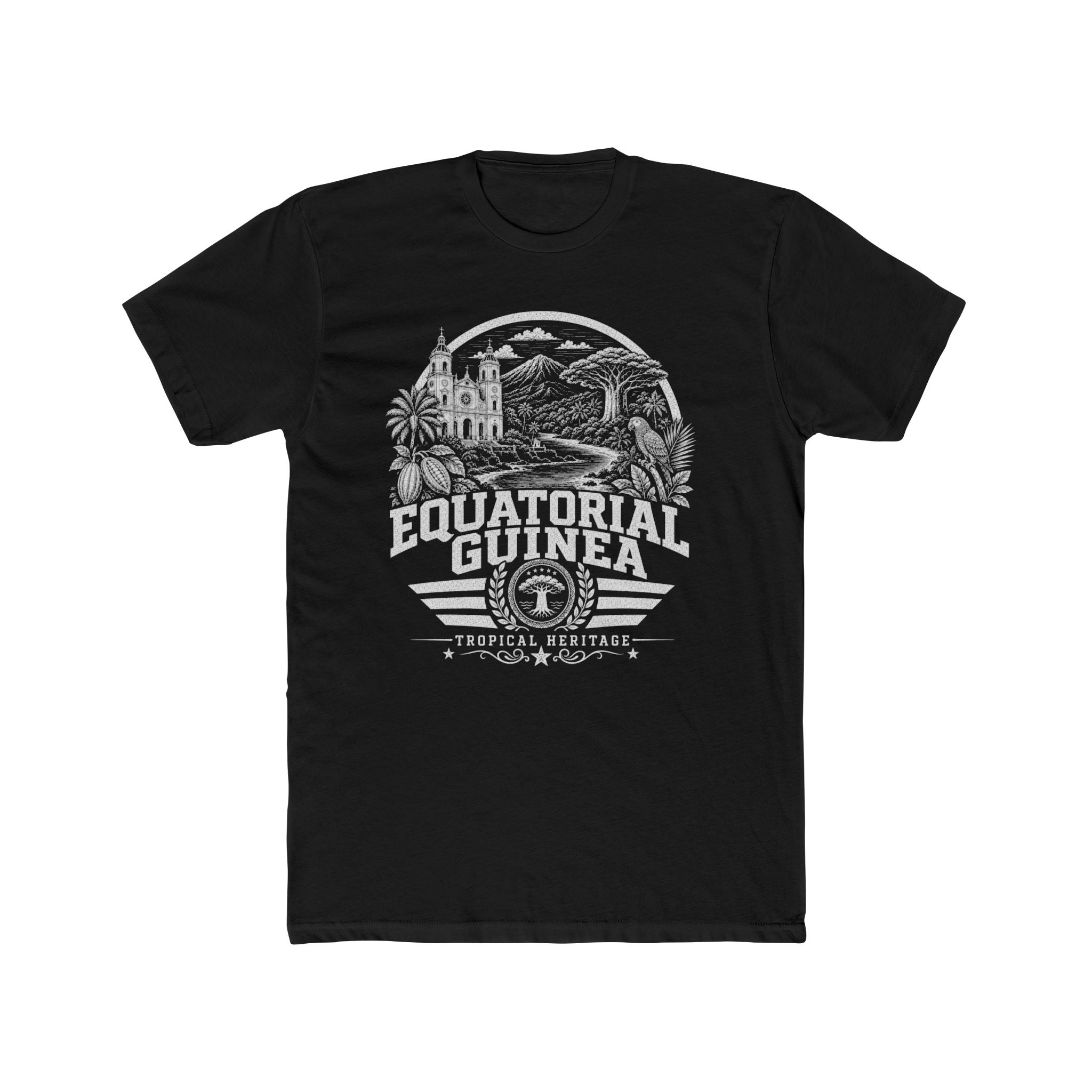 Equatorial Guinea Tropical Heritage Men's Tee