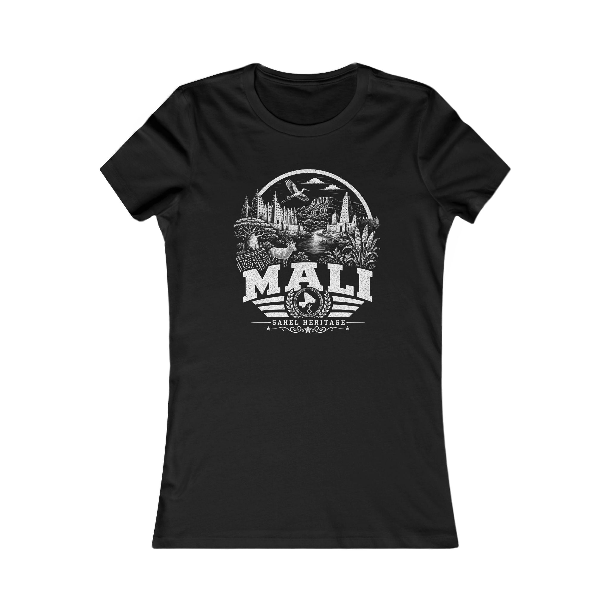 Camiseta Feminina Mali Sahel Heritage