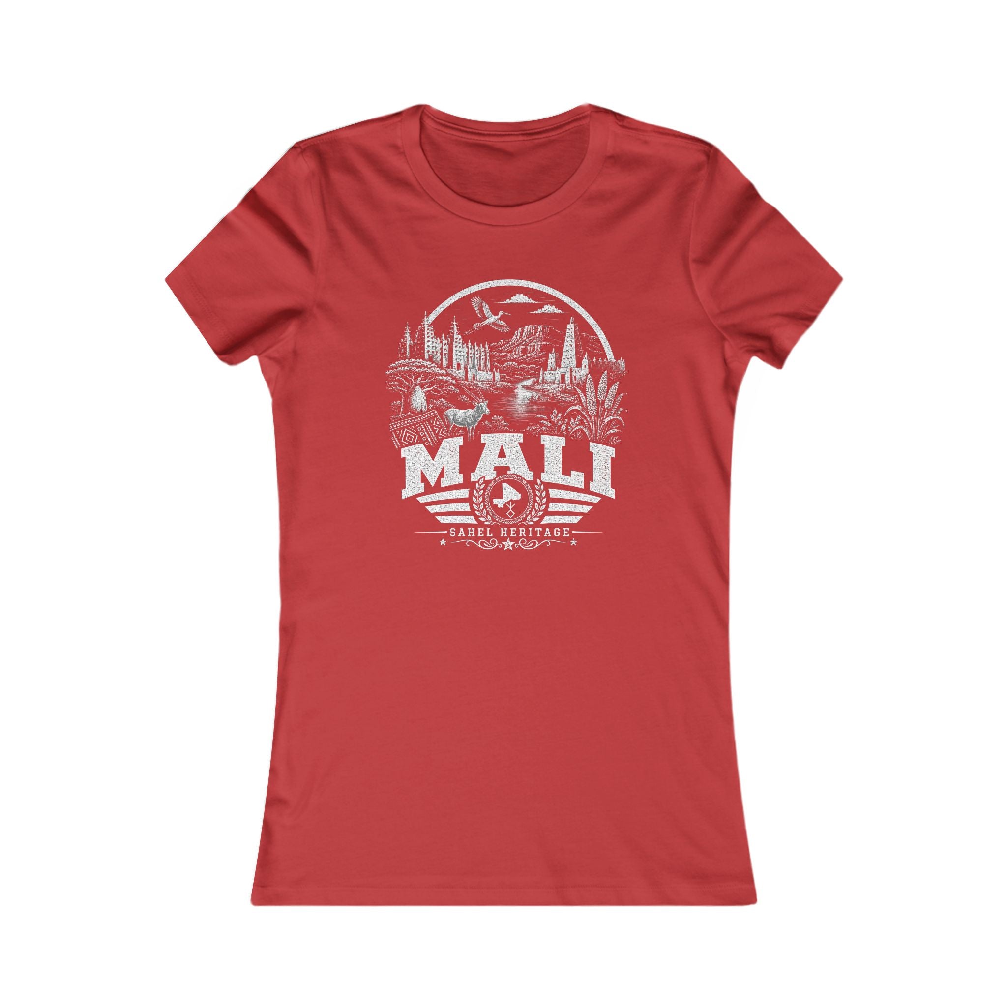 Camiseta Feminina Mali Sahel Heritage