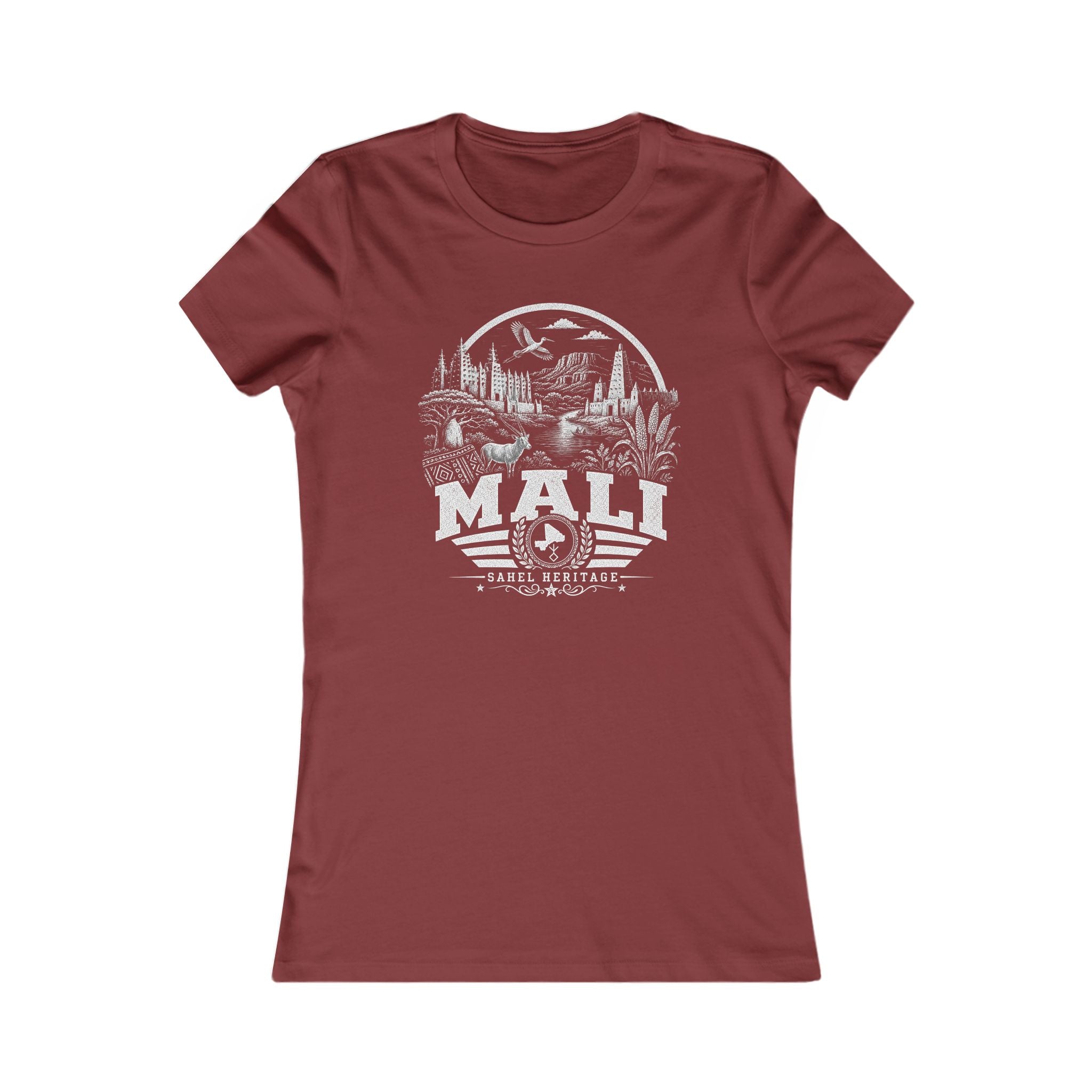 Camiseta Feminina Mali Sahel Heritage