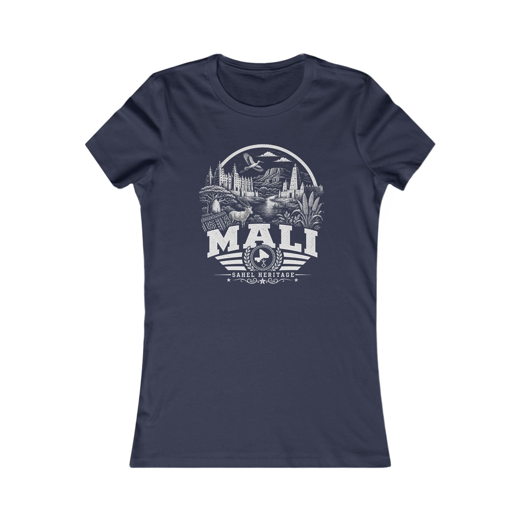 Camiseta Feminina Mali Sahel Heritage
