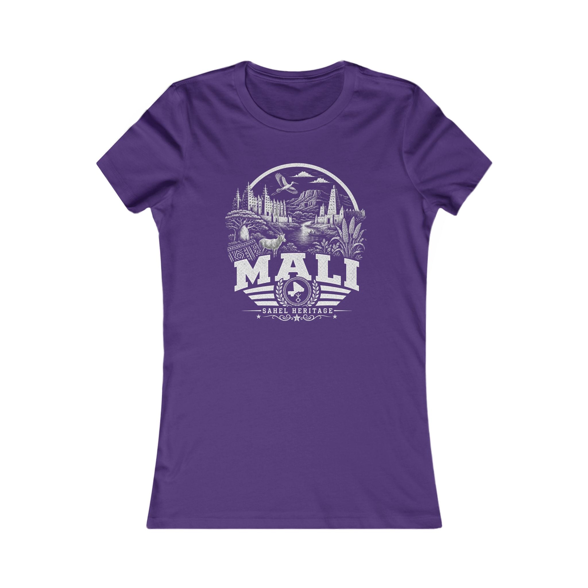 Camiseta Feminina Mali Sahel Heritage