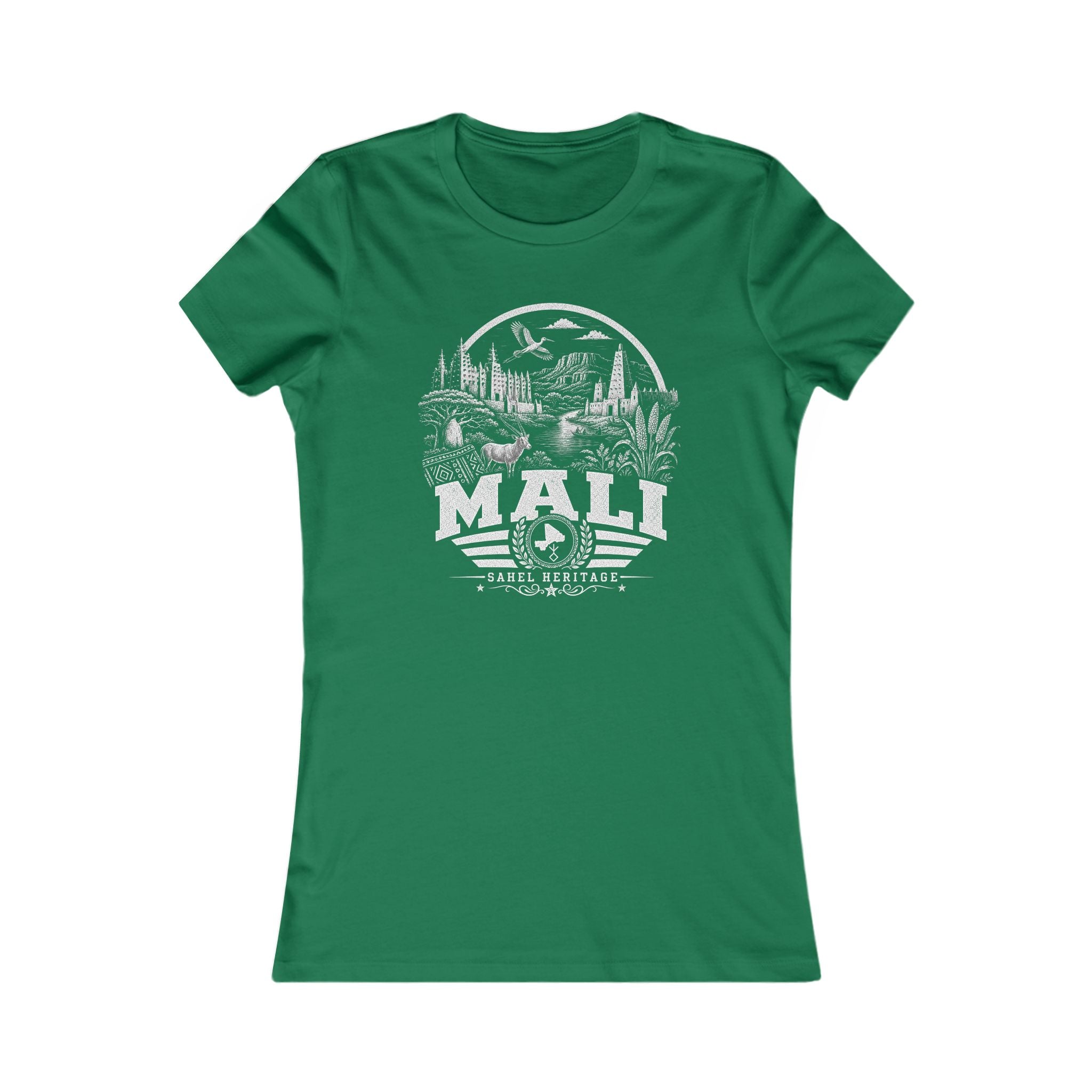 Camiseta Feminina Mali Sahel Heritage