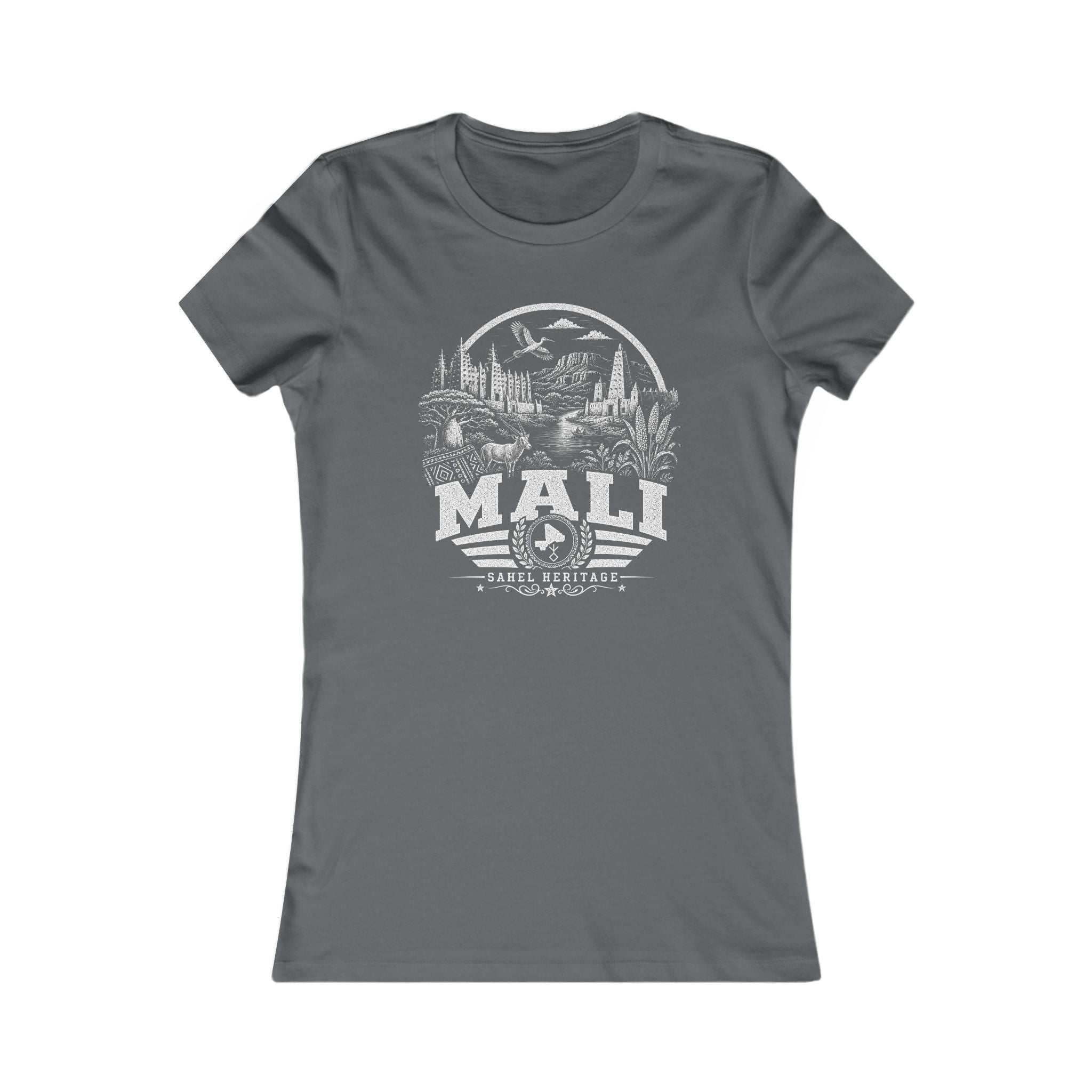 Camiseta de mujer "Patrimonio del Sahel de Malí"