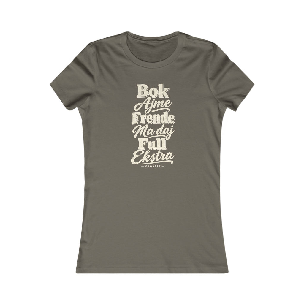 Croatia Local Slang Women's Tee