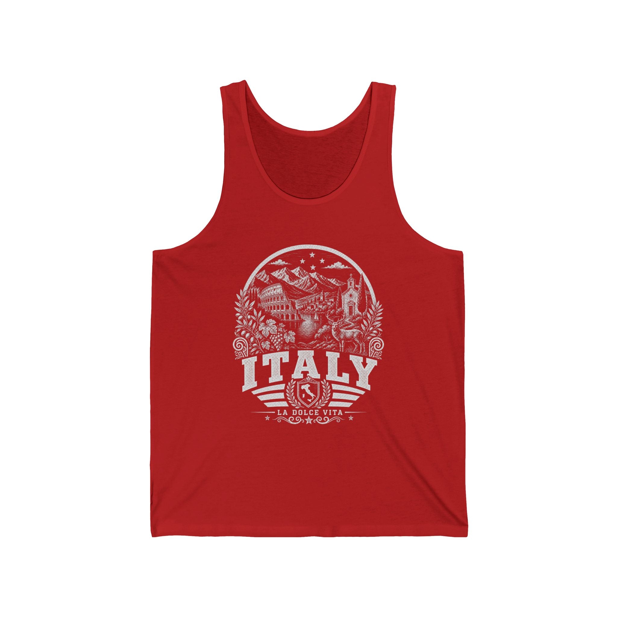Italy La Dolce Vita Men's Tank Top