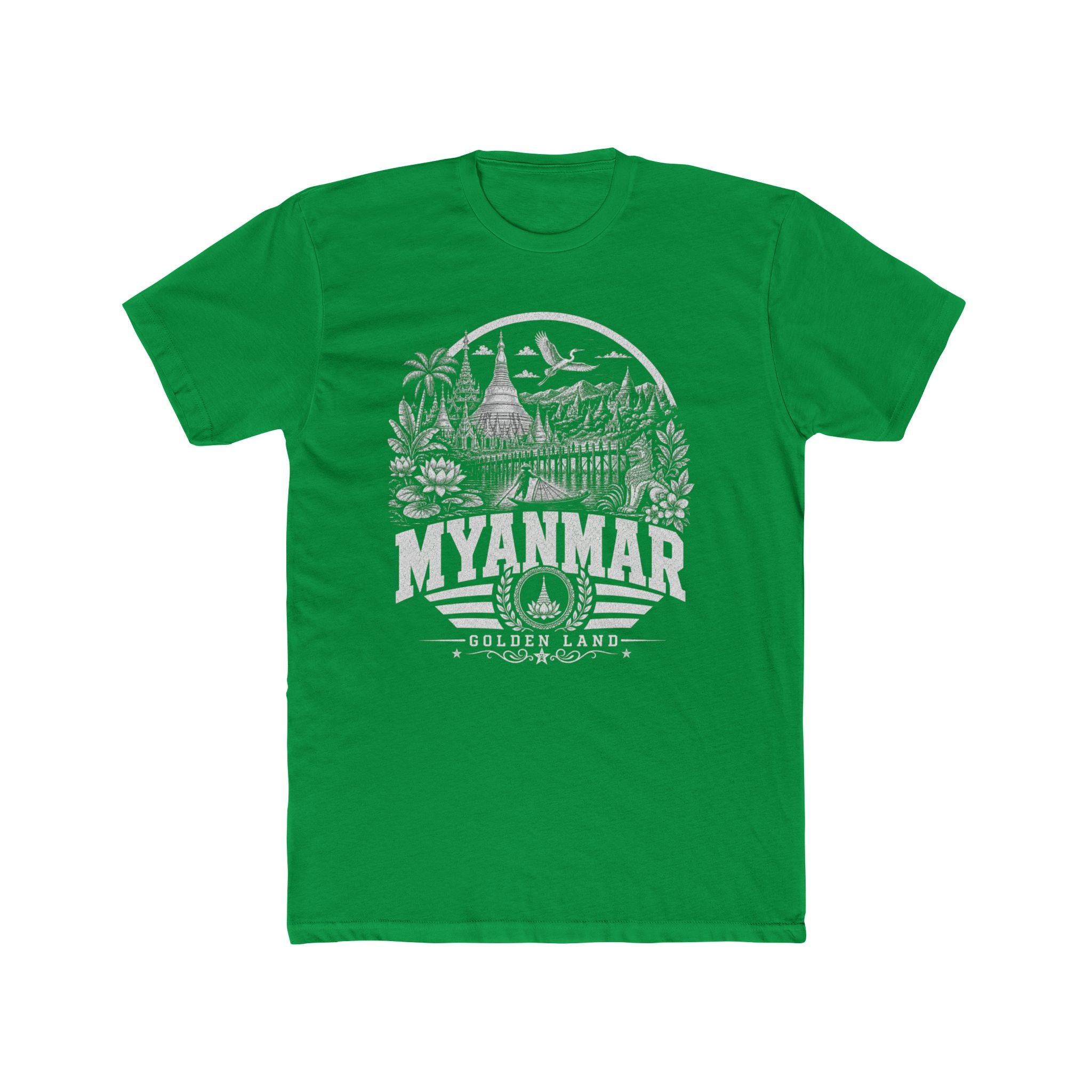 Camiseta Masculina Mianmar Terra Dourada