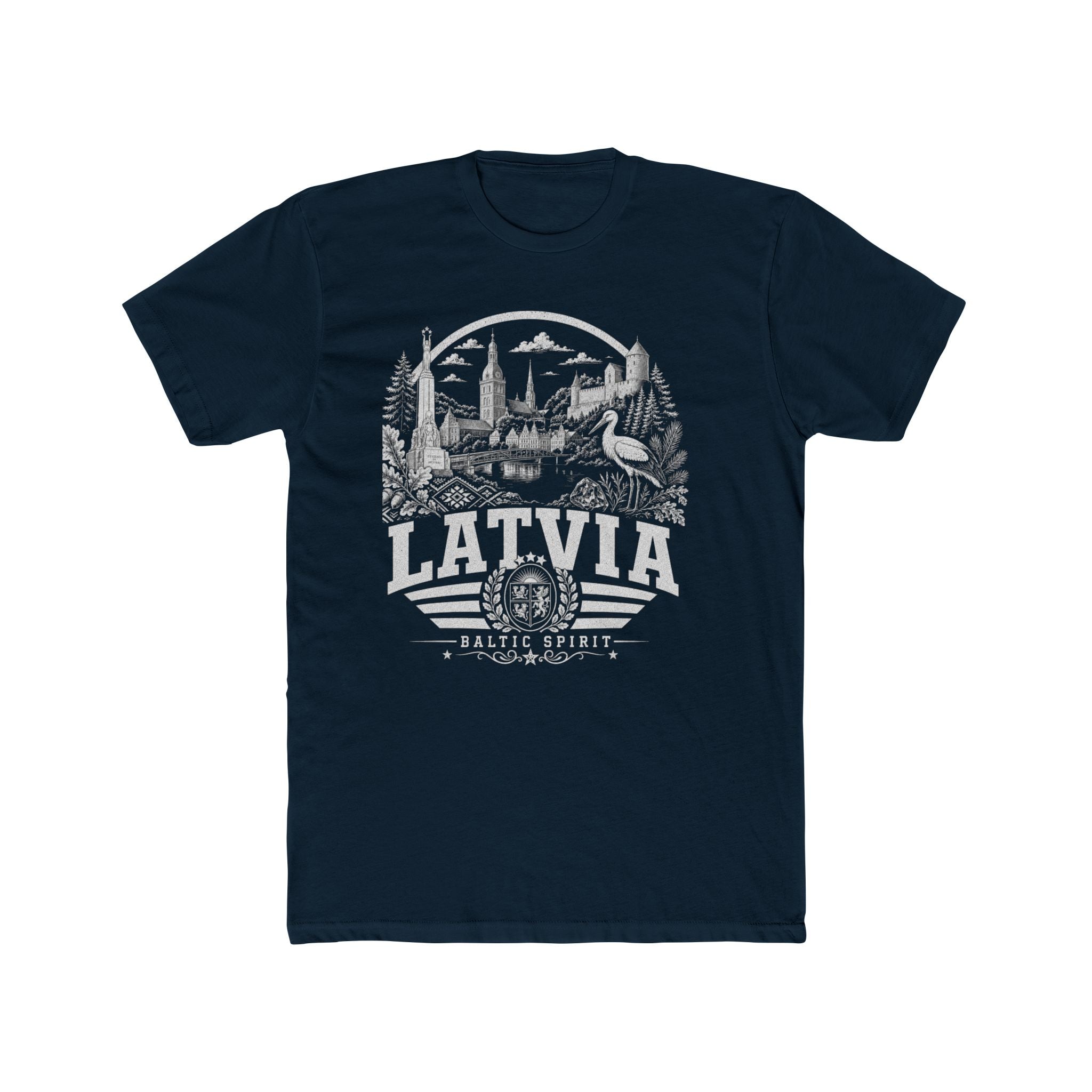 Camiseta de hombre de Letonia