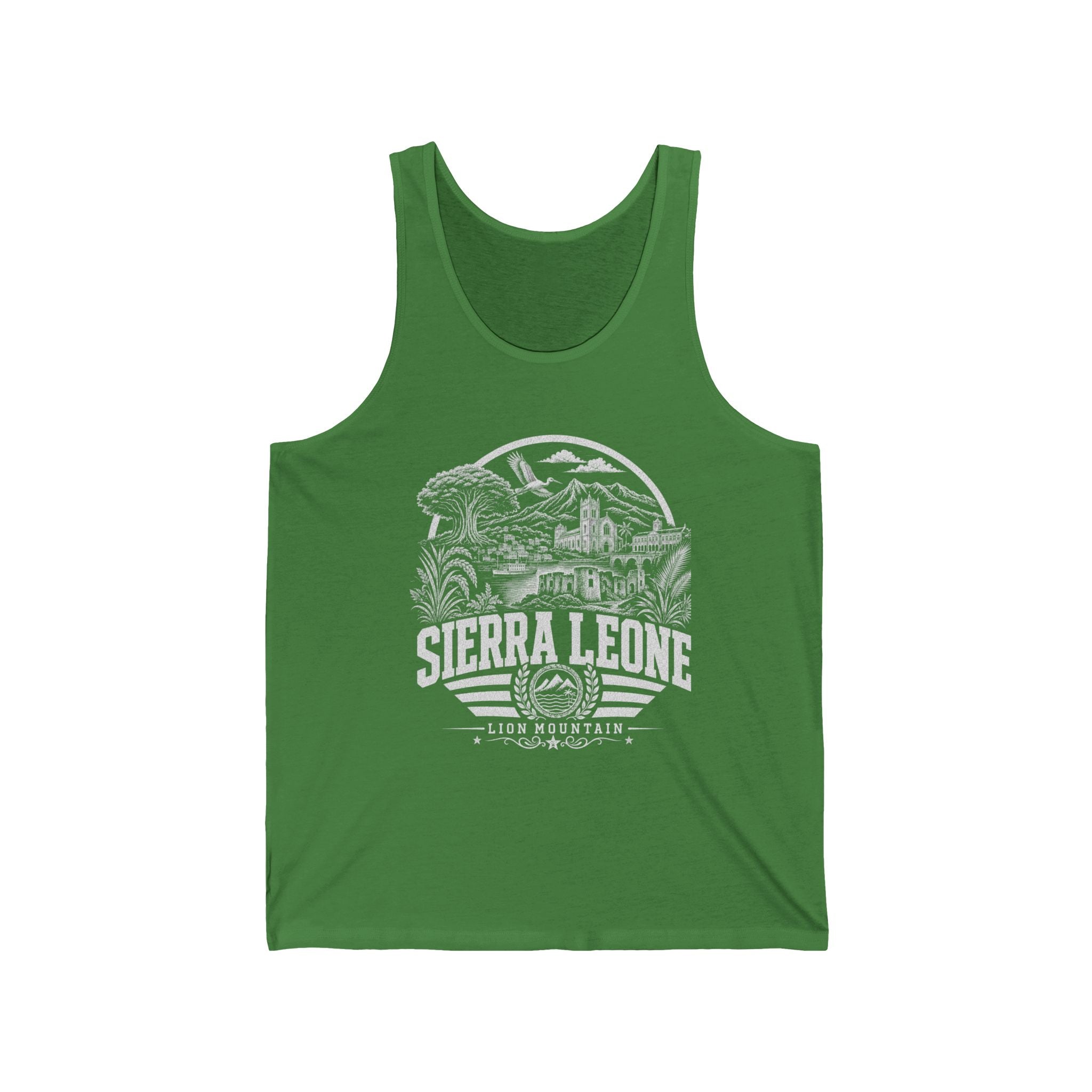 Sierra Leone Lion Mountain Men's Tank Top