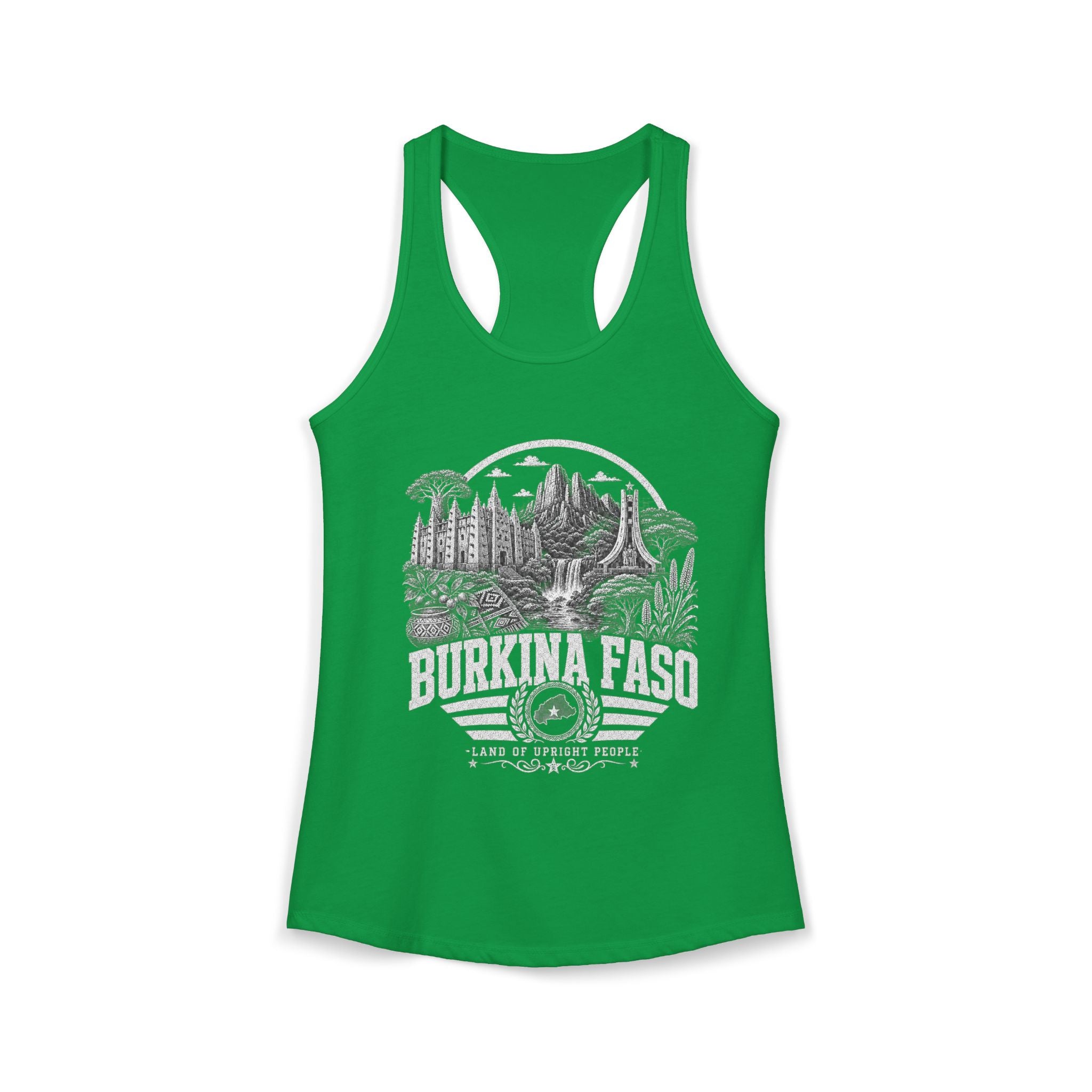 Burkina Faso Land of Upright People Women's Tank Top