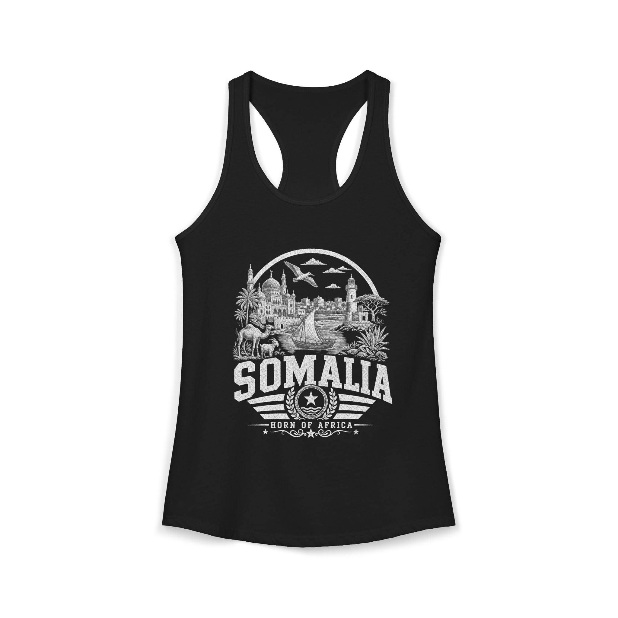 Somalia Horn of Africa Women's Tank Top