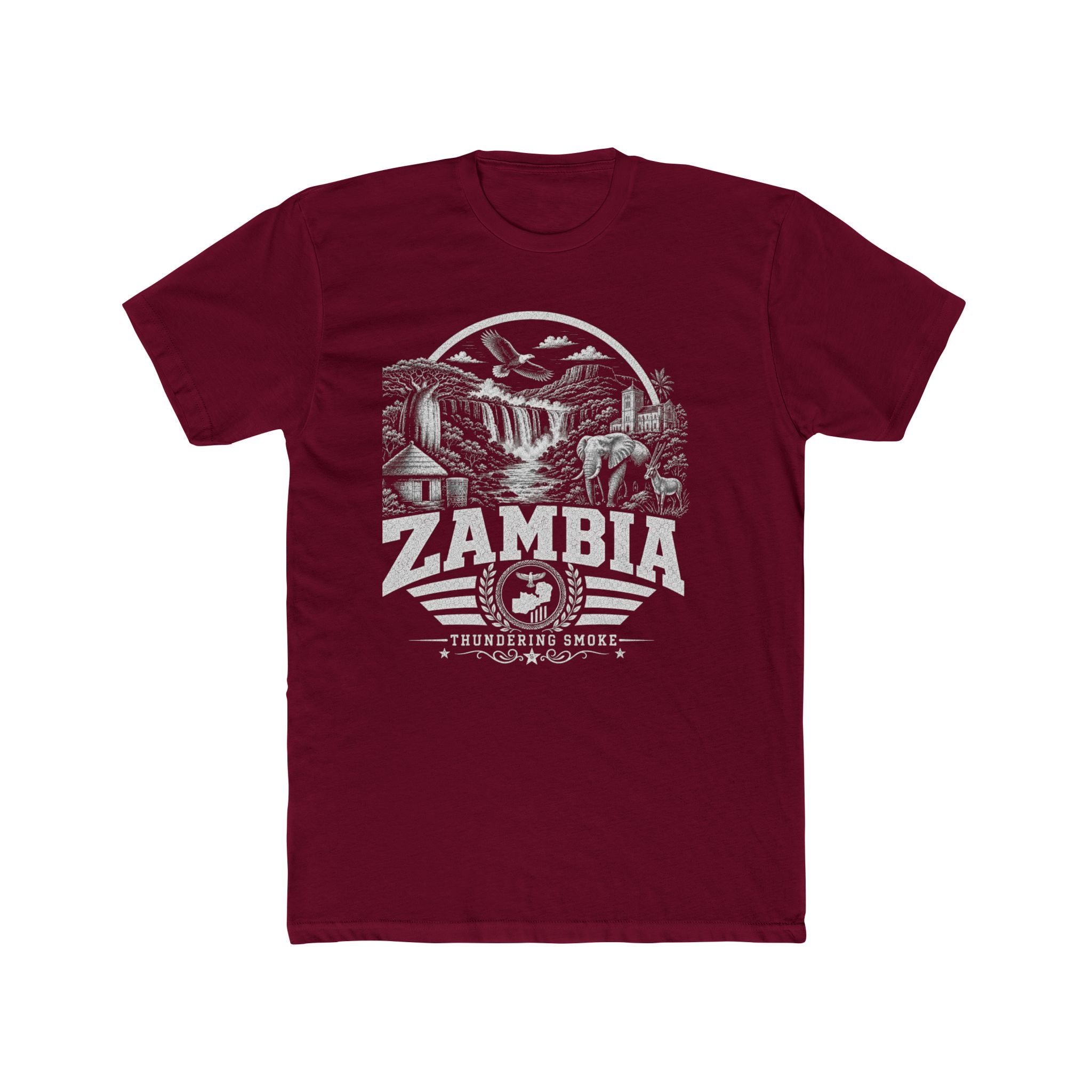 Zambia Thundering Smoke Men's Tee