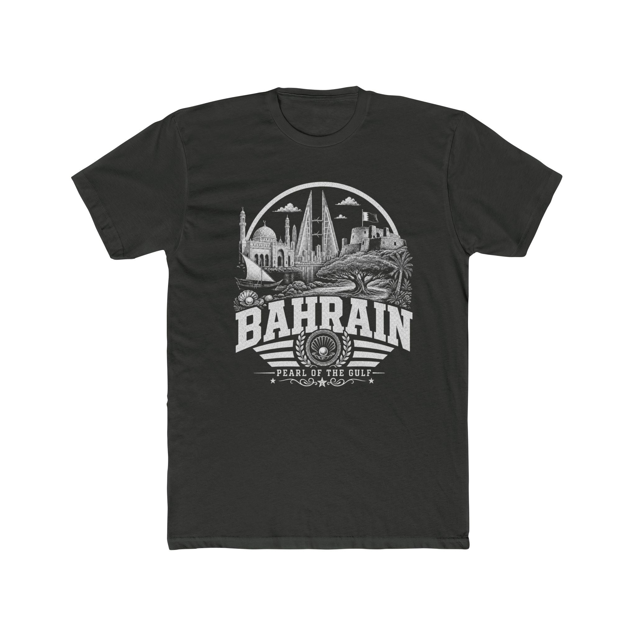 Camiseta Masculina Bahrain Pérola do Golfo