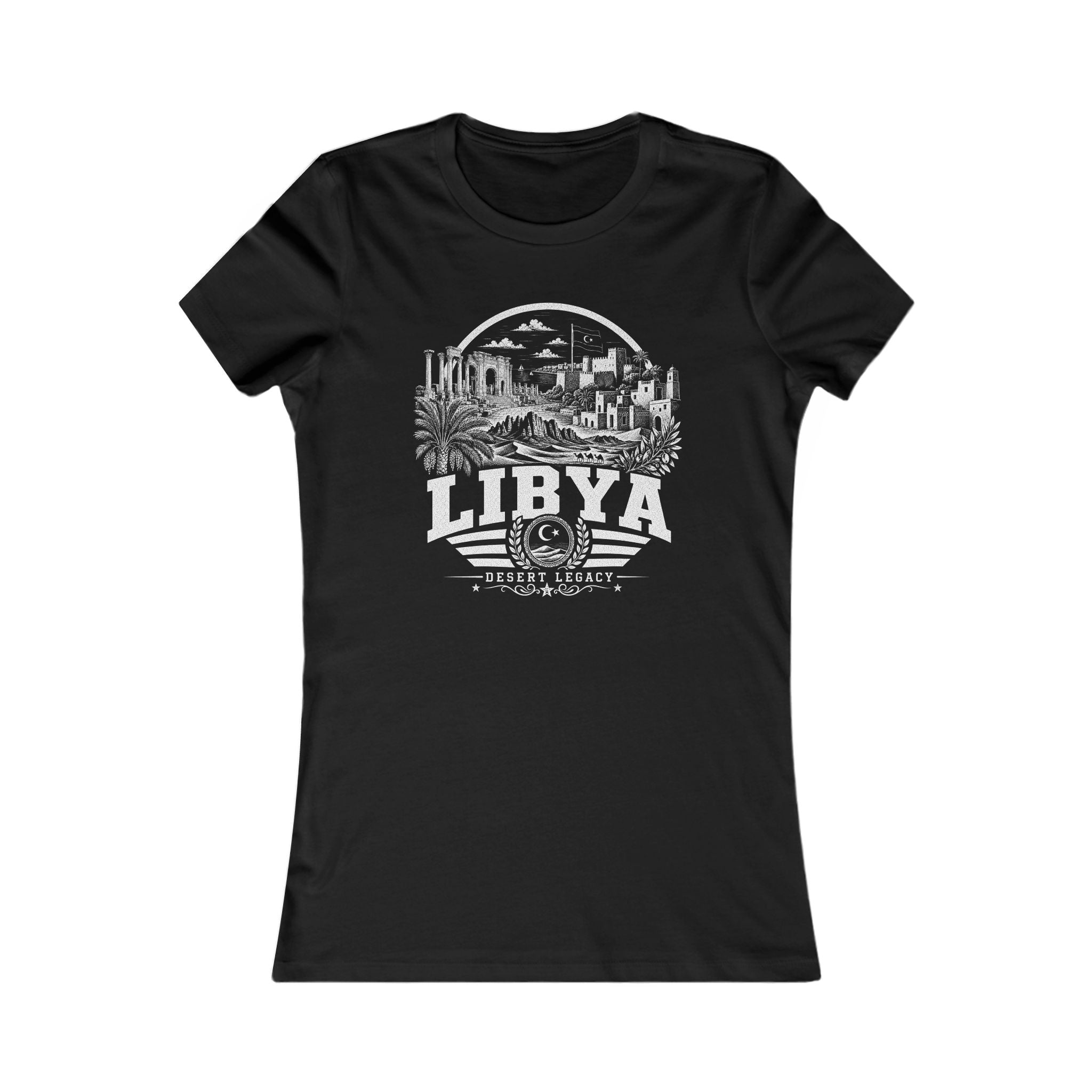 Camiseta de mujer "Legado del Desierto de Libia"
