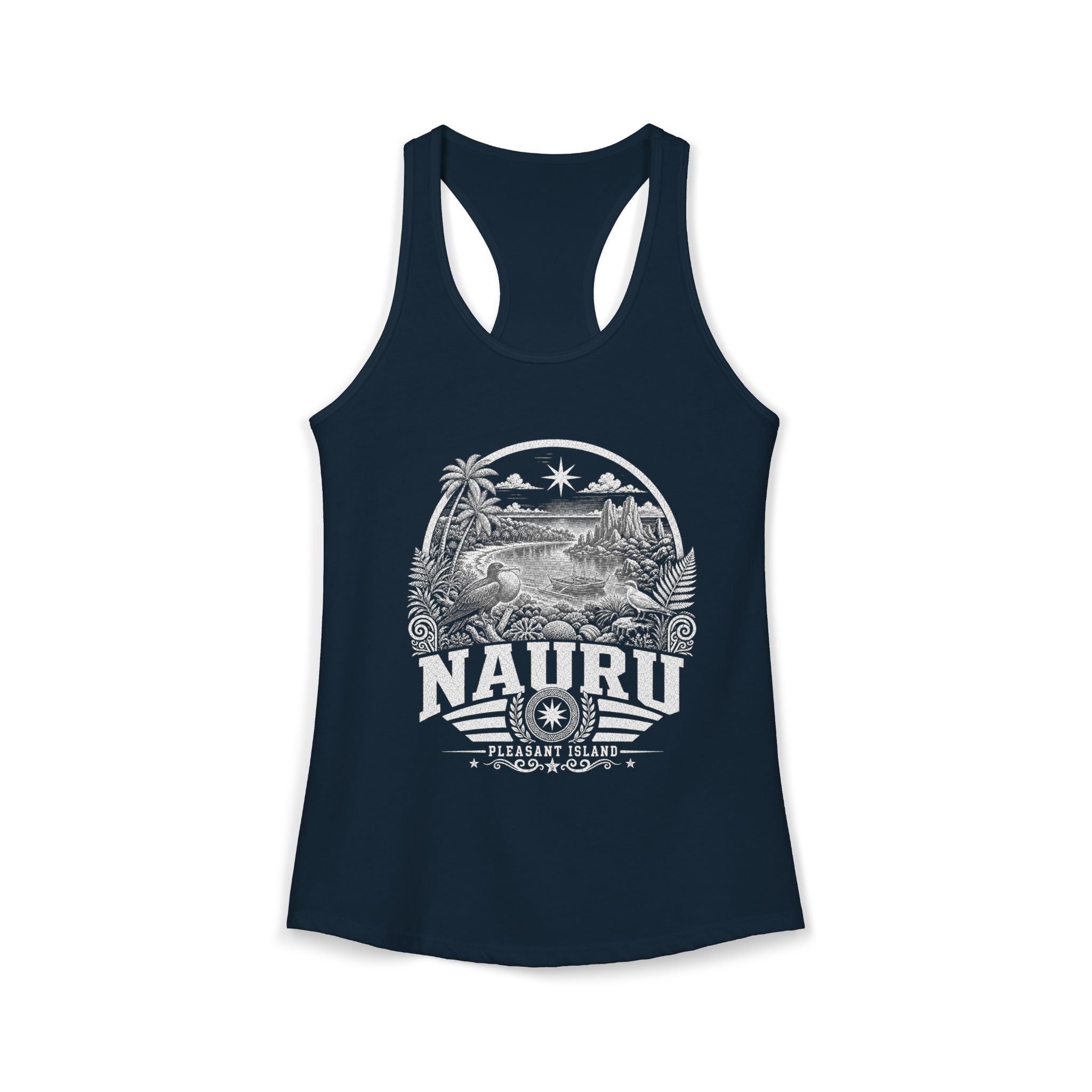 Nauru Pleasant Island Women's Tank Top