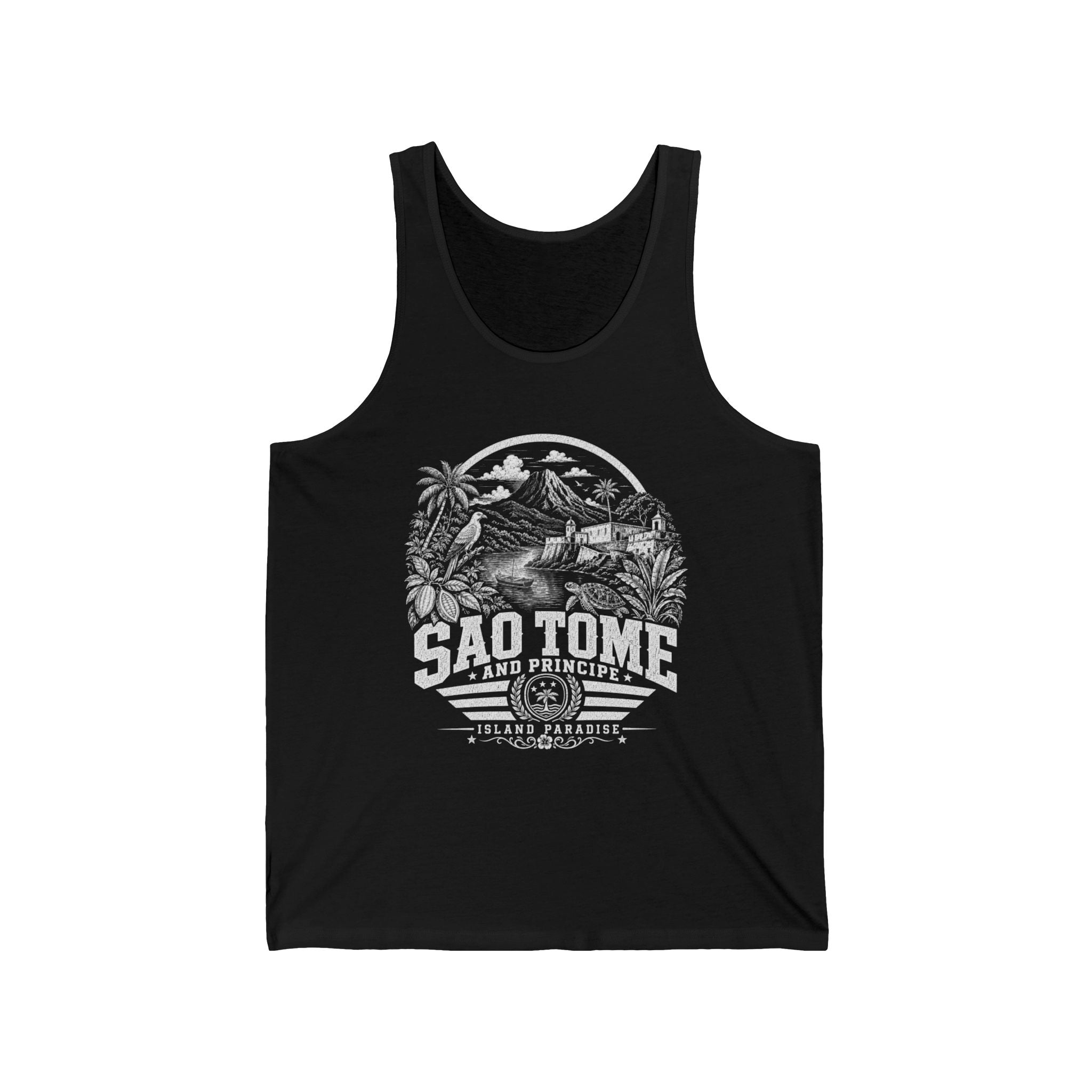Sao Tome and Principe Island Paradise Men's Tank Top