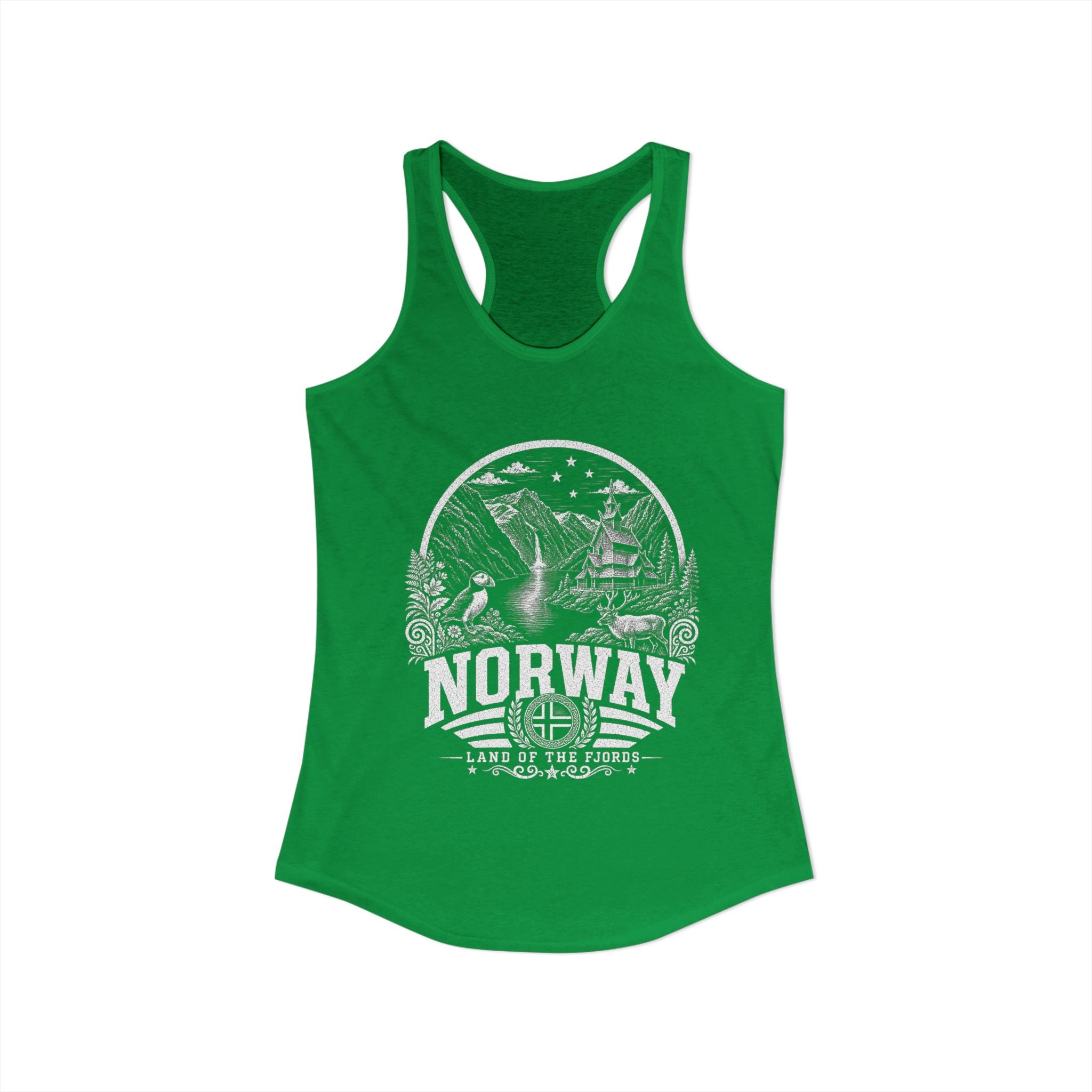 Norway Land of Fjords Women's Tank Top