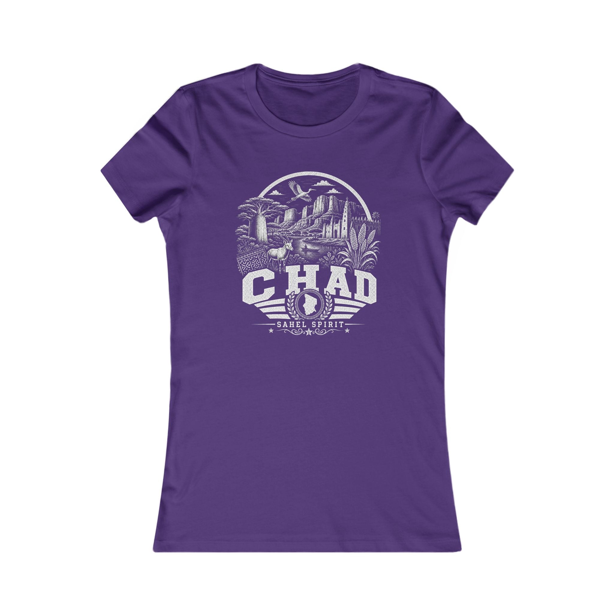 Camiseta Feminina Chade Sahel Spirit