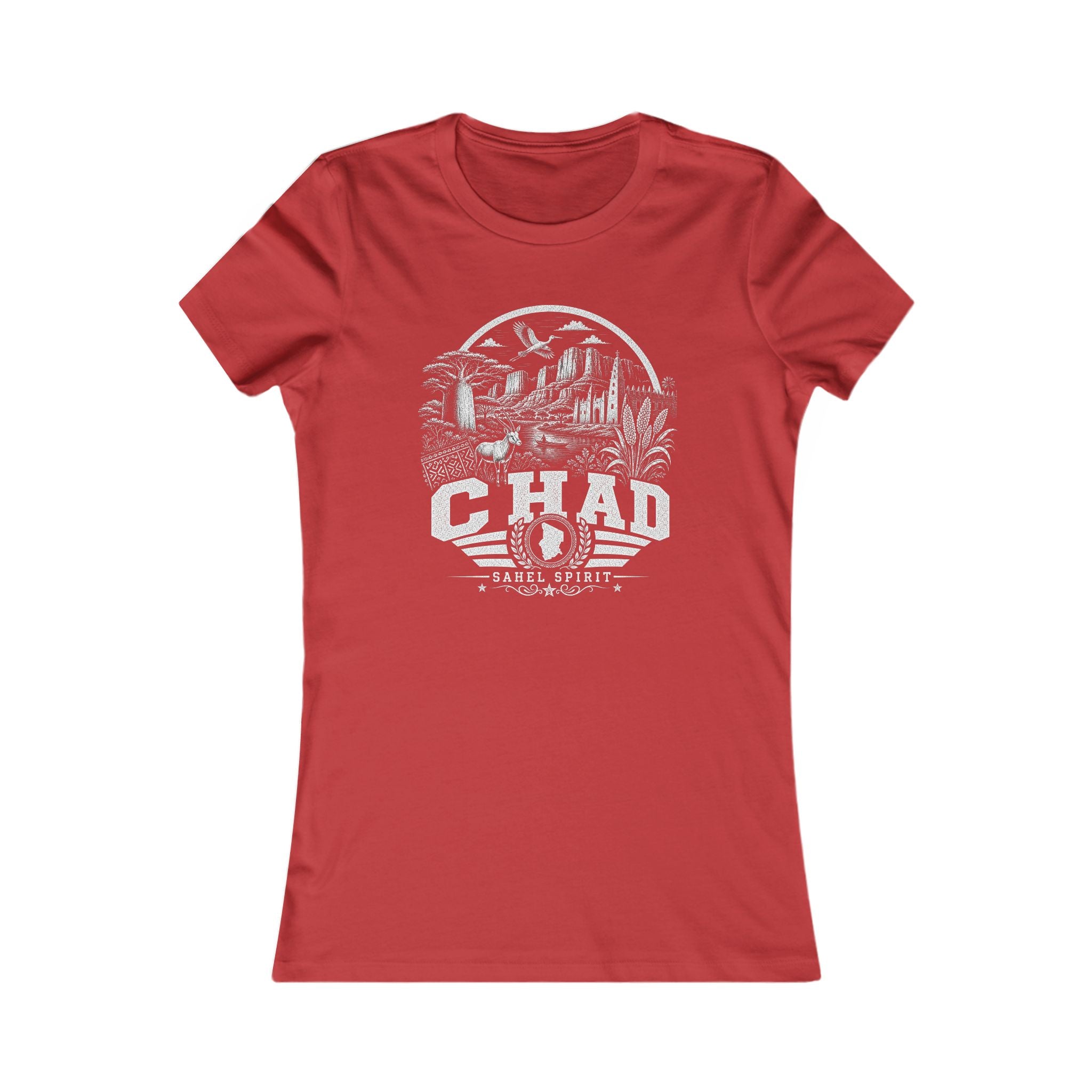 Camiseta Feminina Chade Sahel Spirit