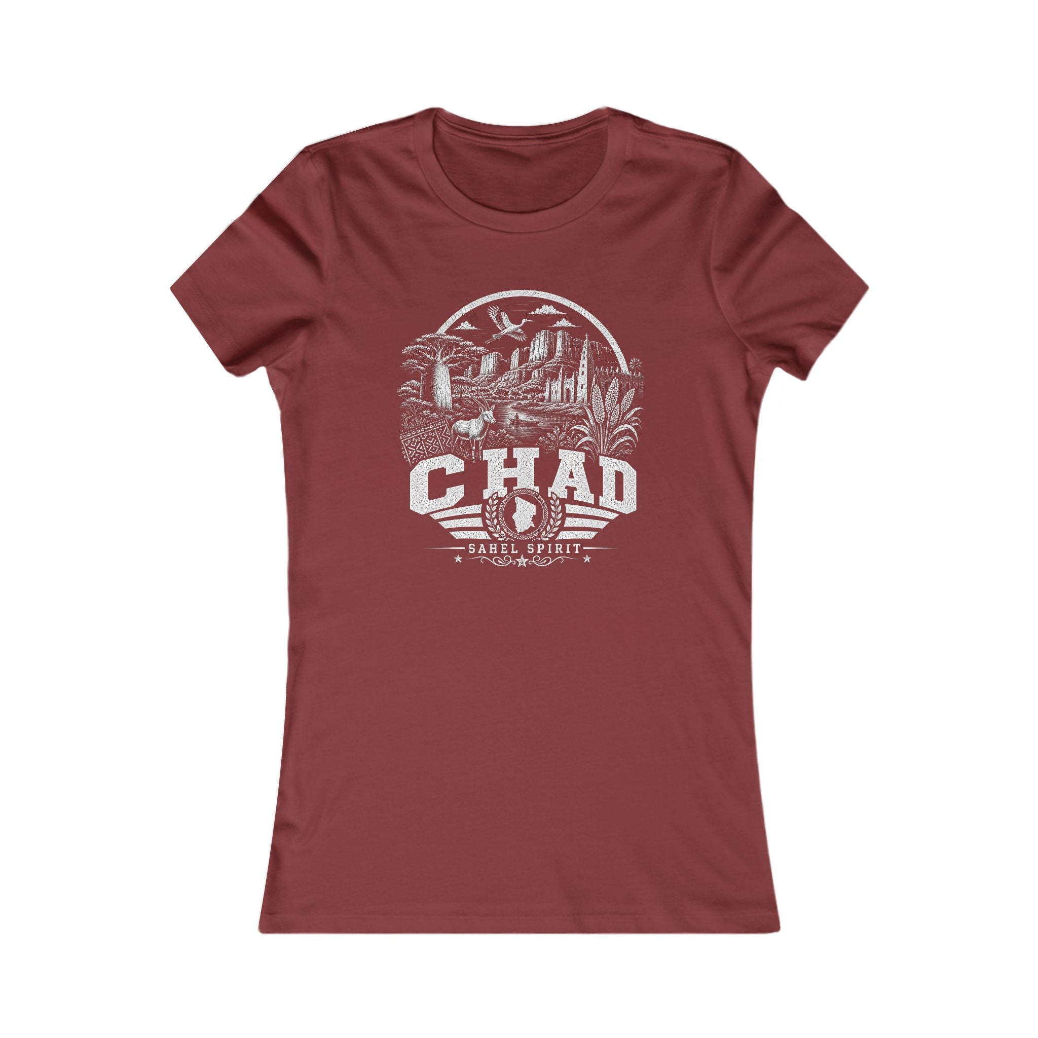Camiseta Feminina Chade Sahel Spirit
