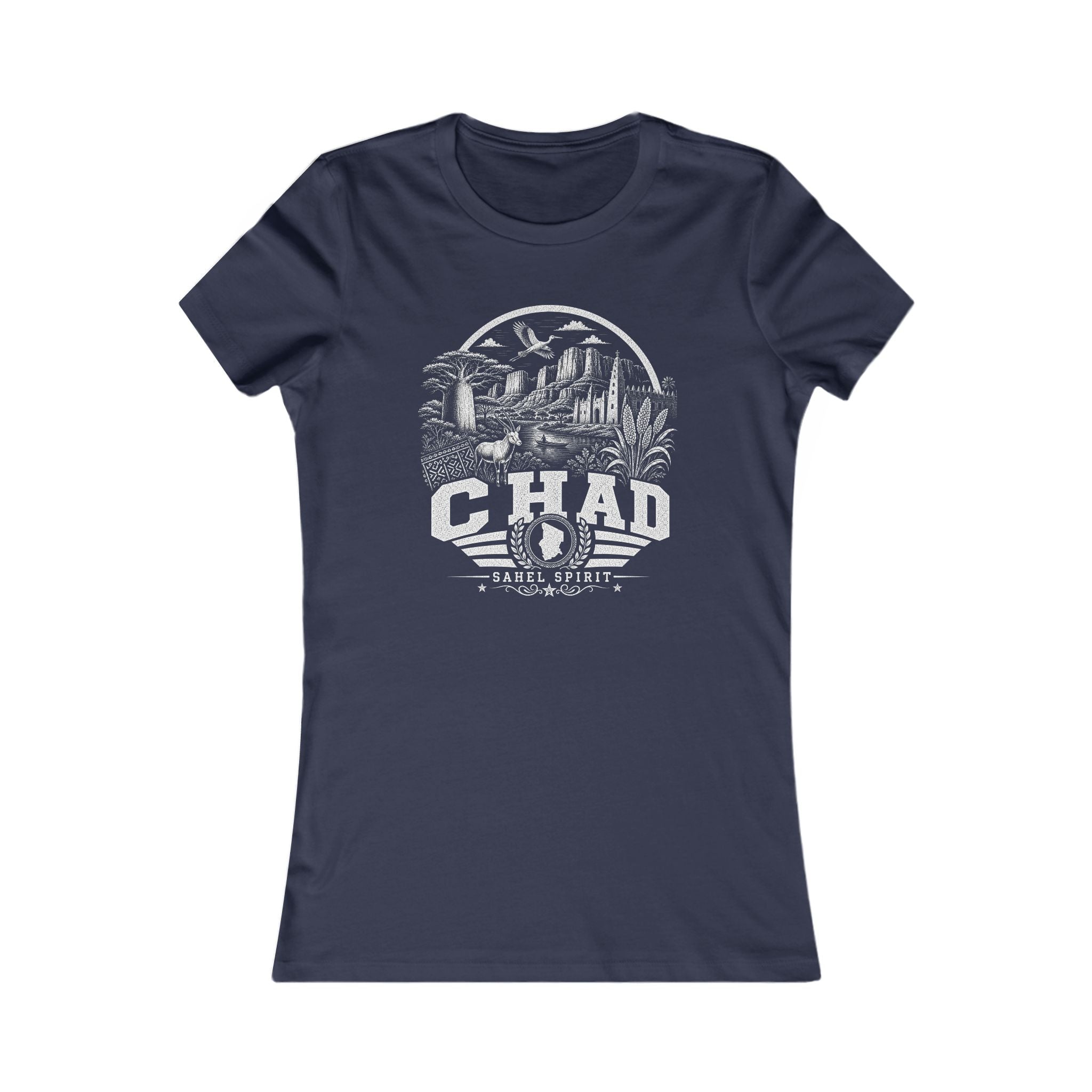 Camiseta Feminina Chade Sahel Spirit