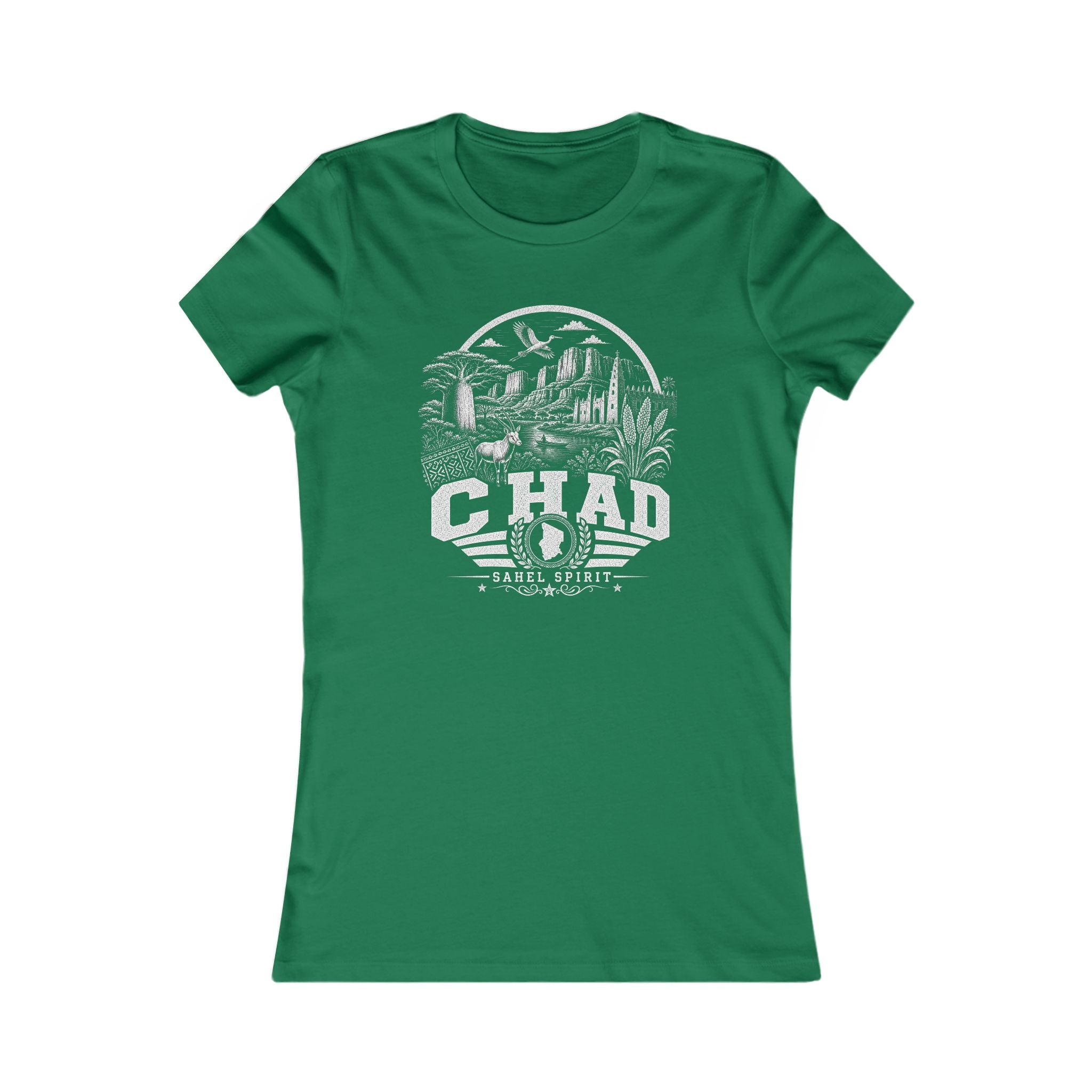 Camiseta Feminina Chade Sahel Spirit