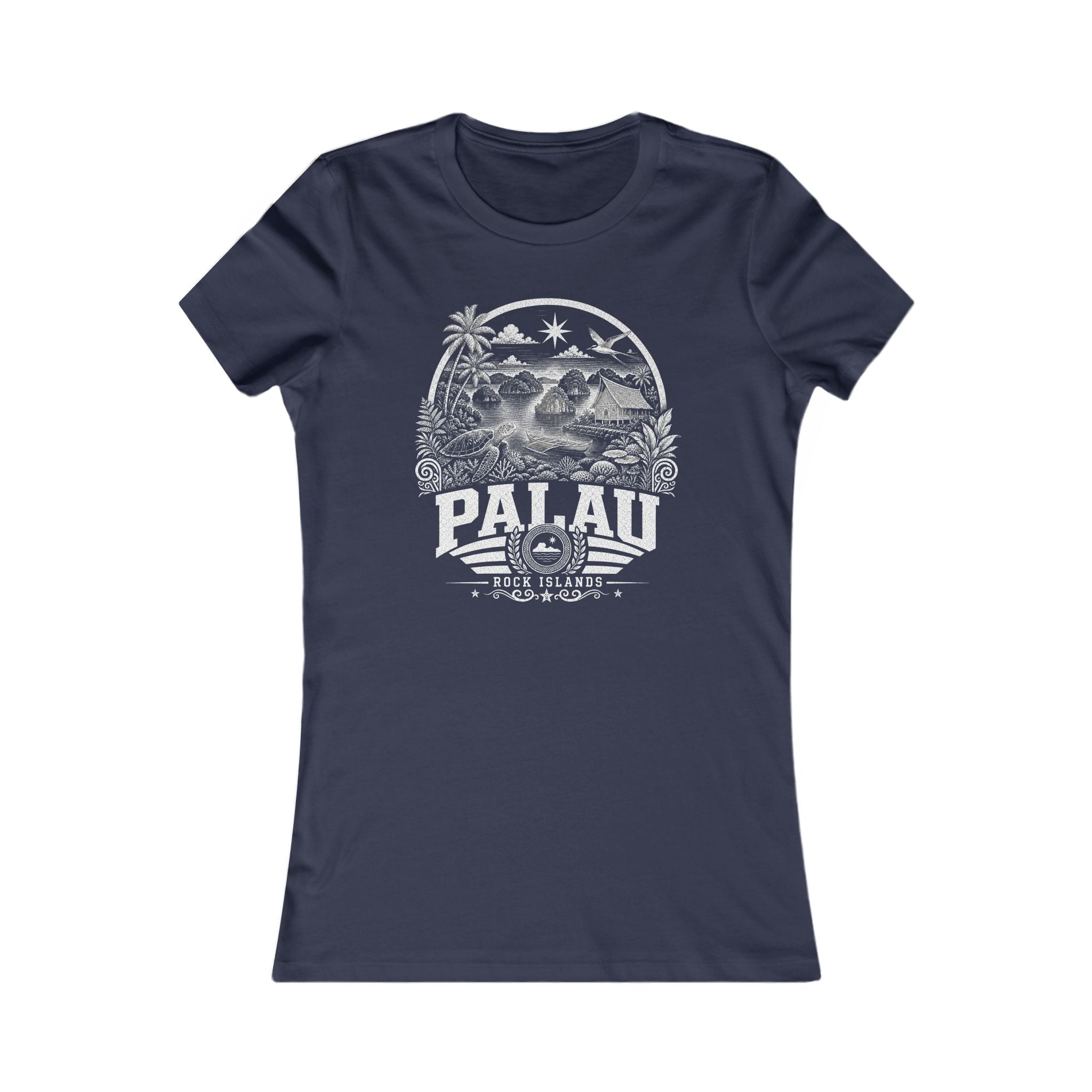 Palau Rock Islands Women's Tee