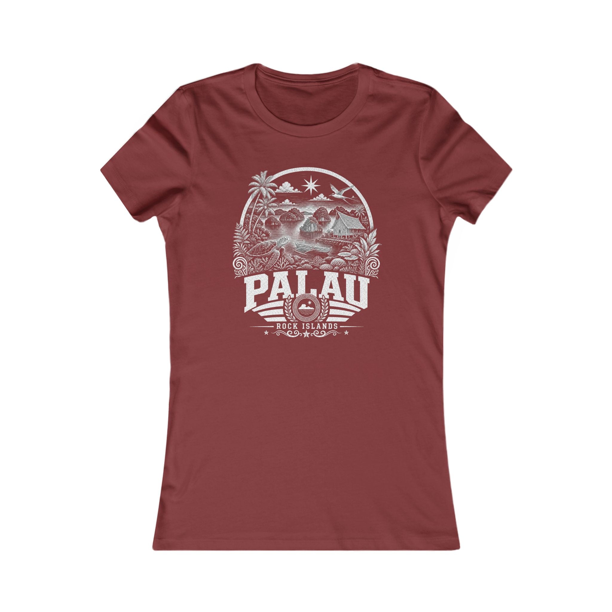 Palau Rock Islands Women's Tee