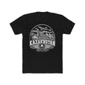 Kazakhstan vintage landmarks men's tee — iconic landmark design | Nameshi Destinations (view 2)