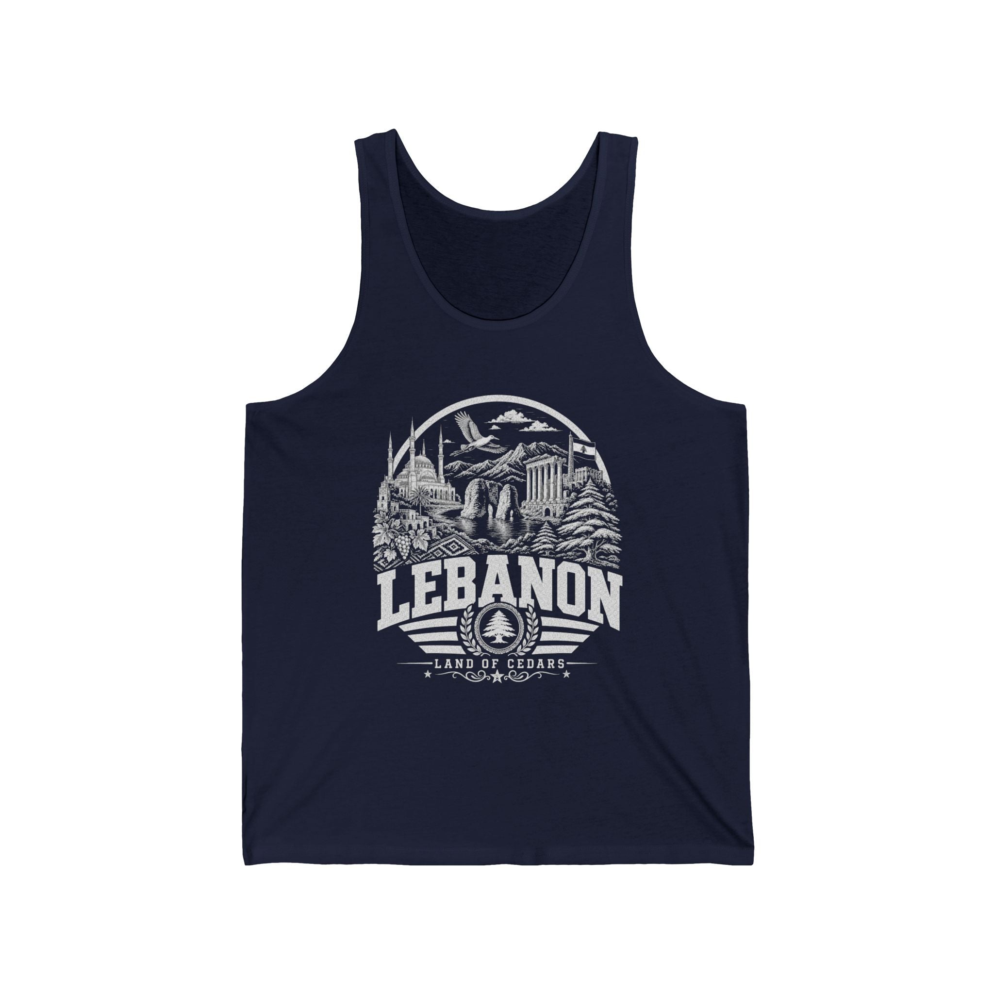 Lebanon Land of Cedars Men's Tank Top