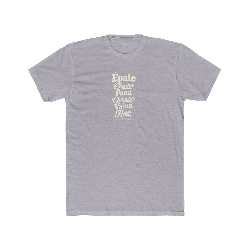 Venezuela local slang men's tee — typographic sayings design | Nameshi Destinations (view 3)