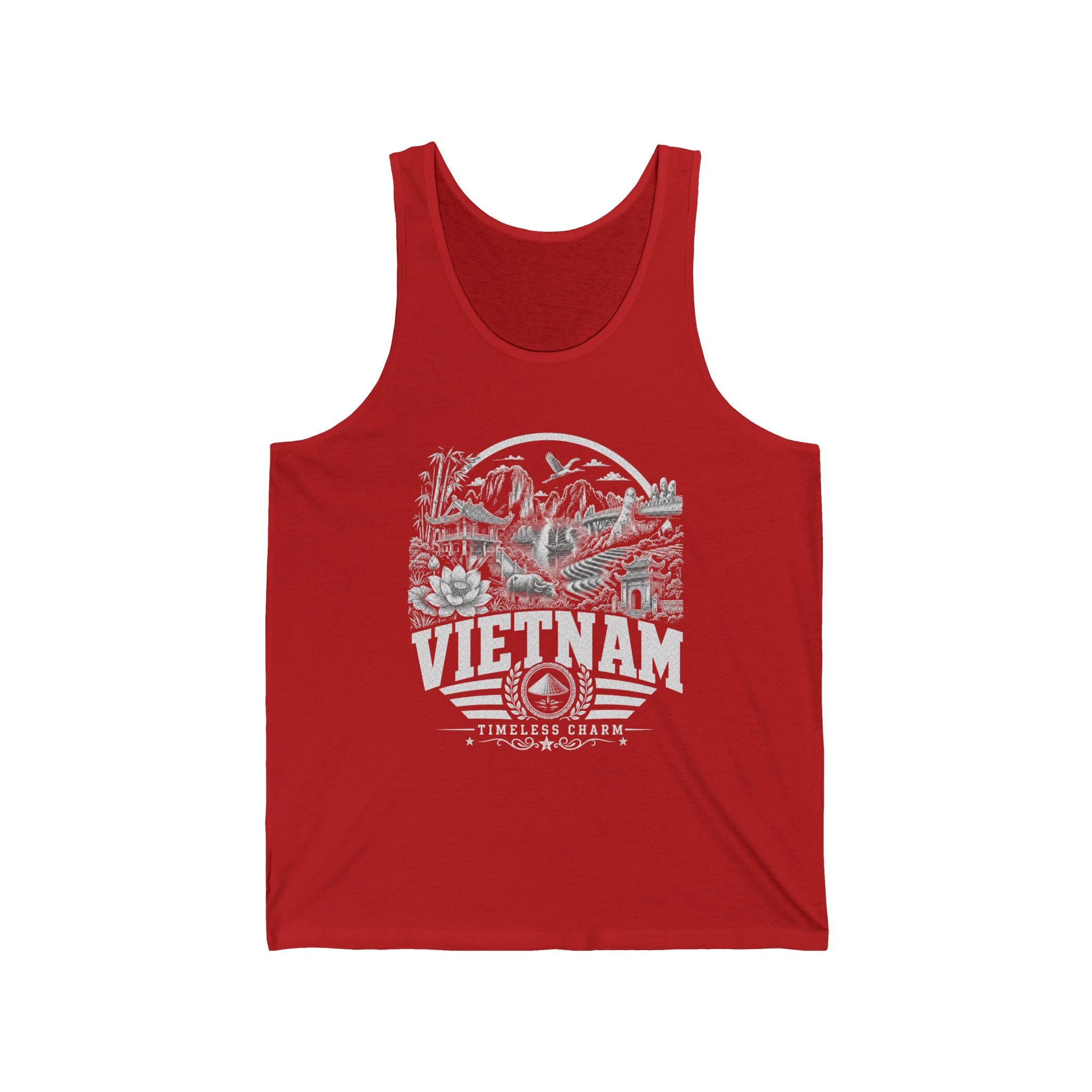 Vietnam Timeless Charm Men's Tank Top