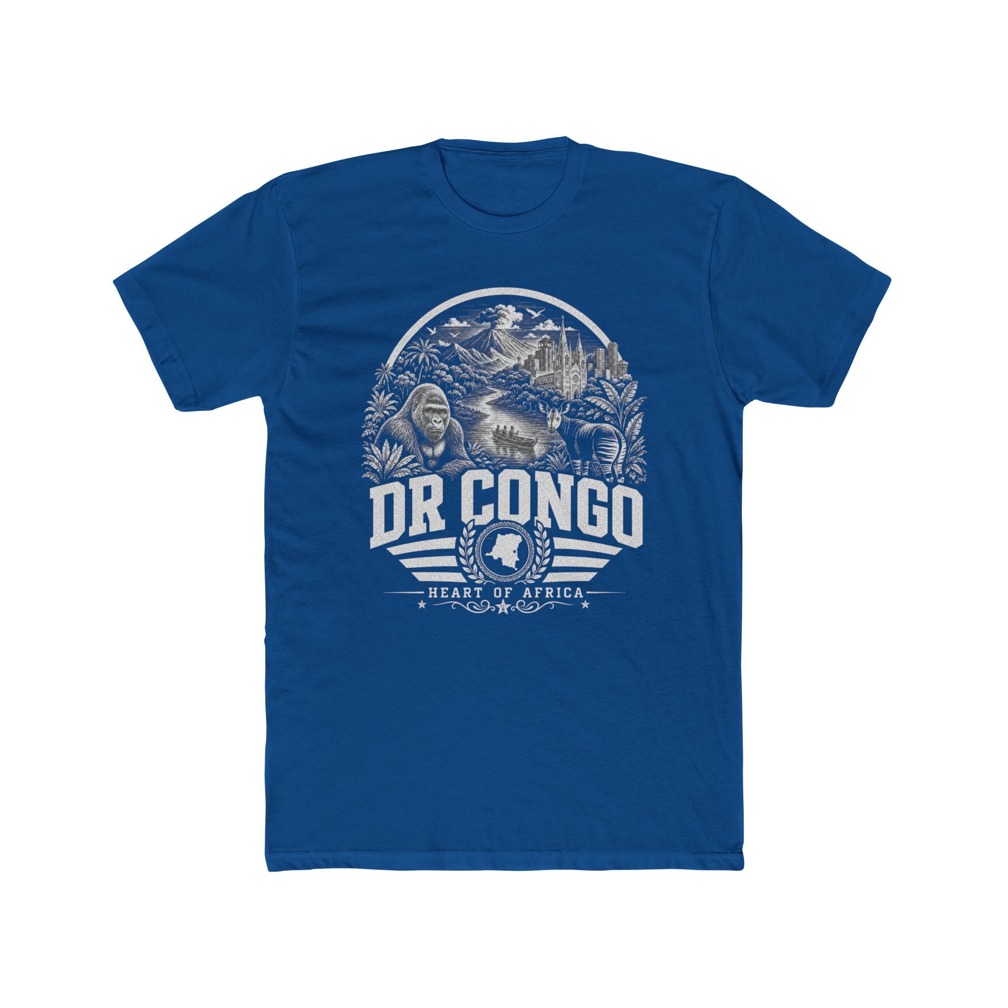 Democratic Republic of the Congo Heart of Africa Men's Tee