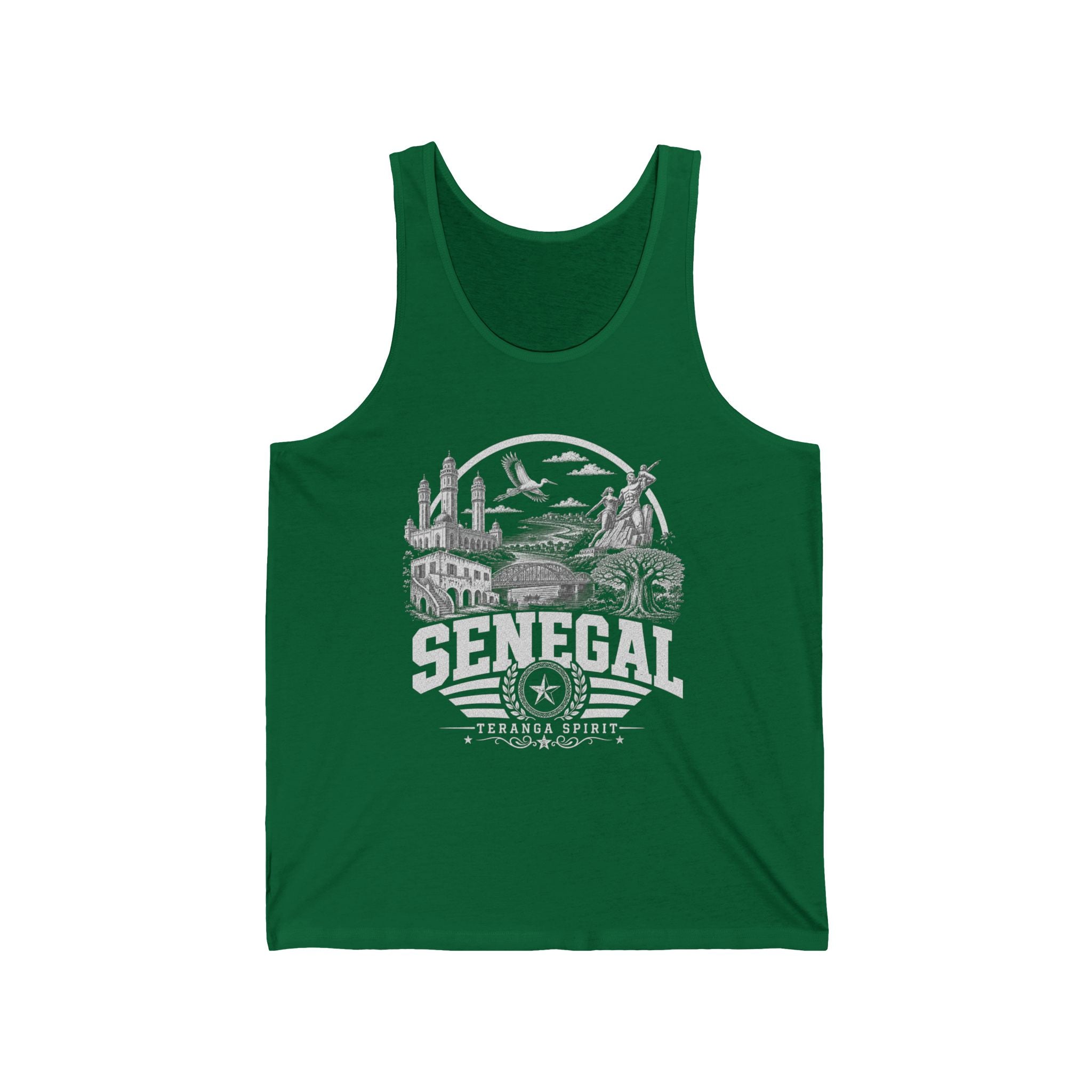 Senegal Teranga Spirit Men's Tank Top
