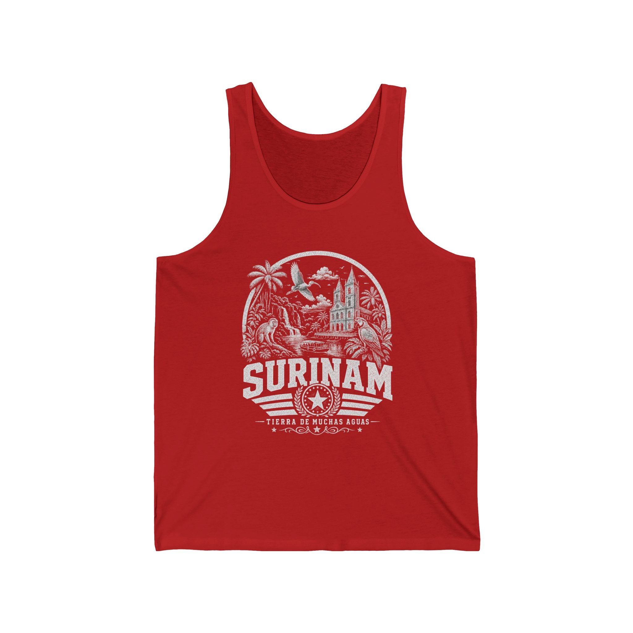 Camiseta sin mangas de hombre de Surinam