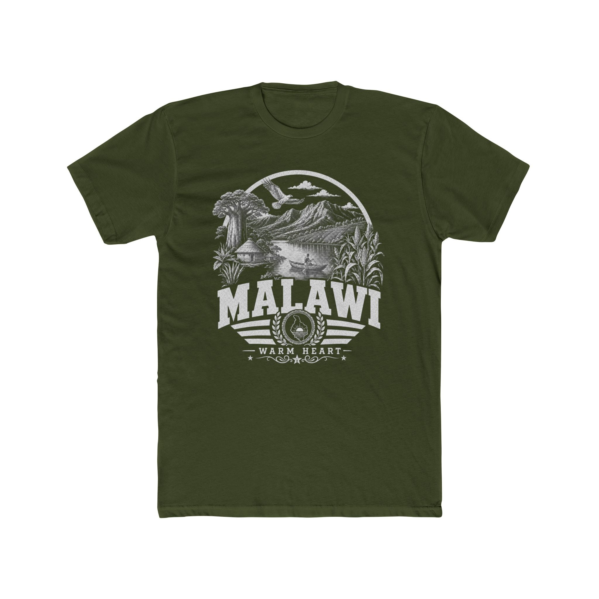 Malawi Warm Heart Men's Tee