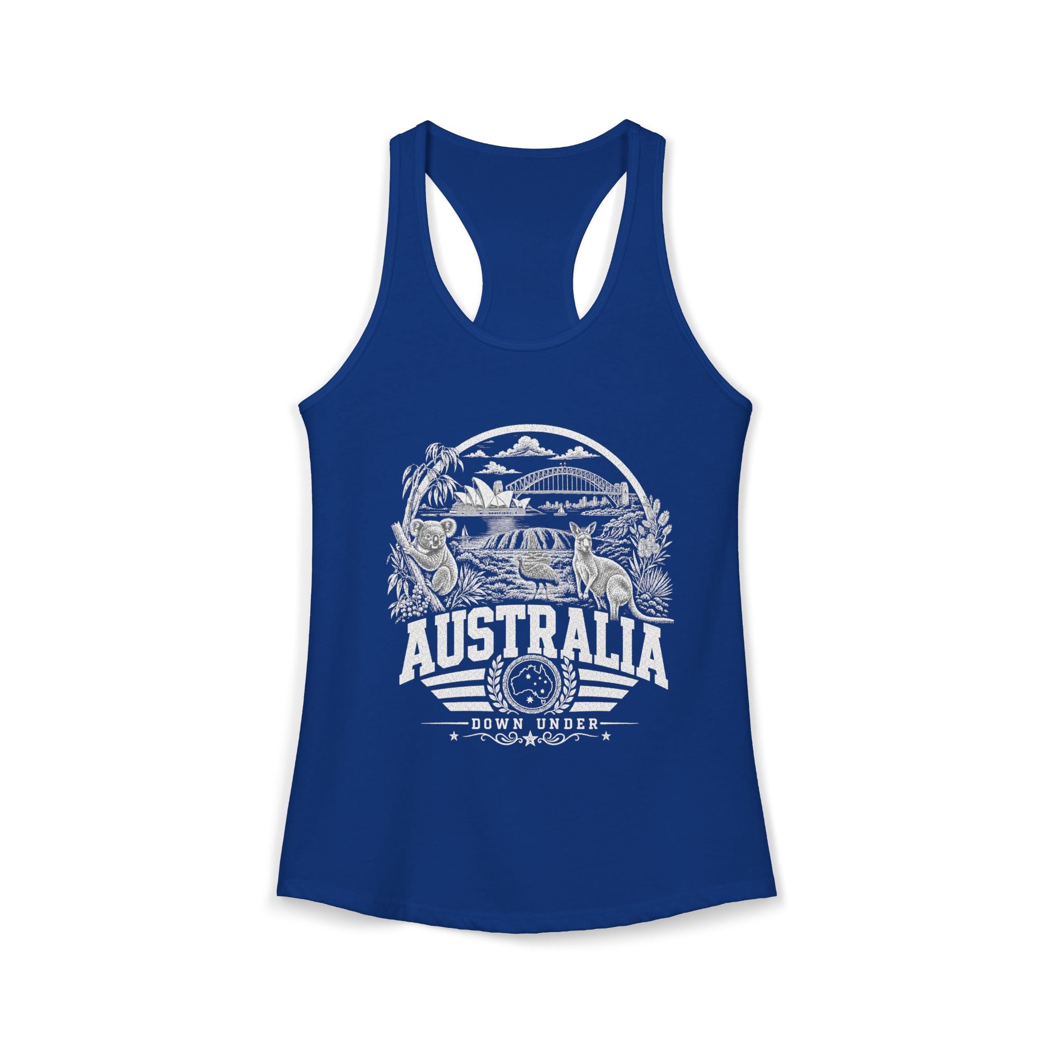 Australia Down Under Women's Tank Top