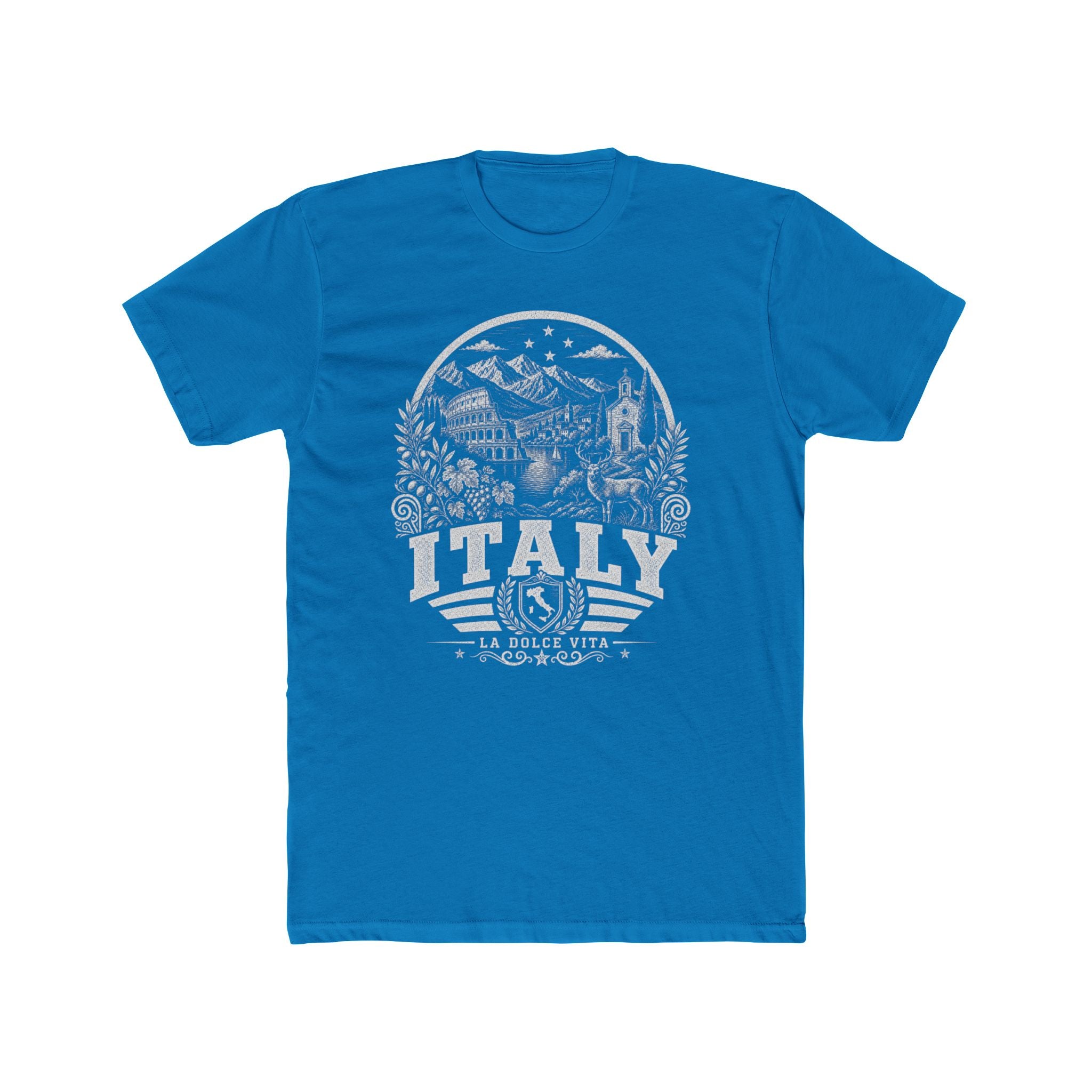 Italy vintage landmarks men's tee — iconic landmark design | Nameshi Destinations (view 9)