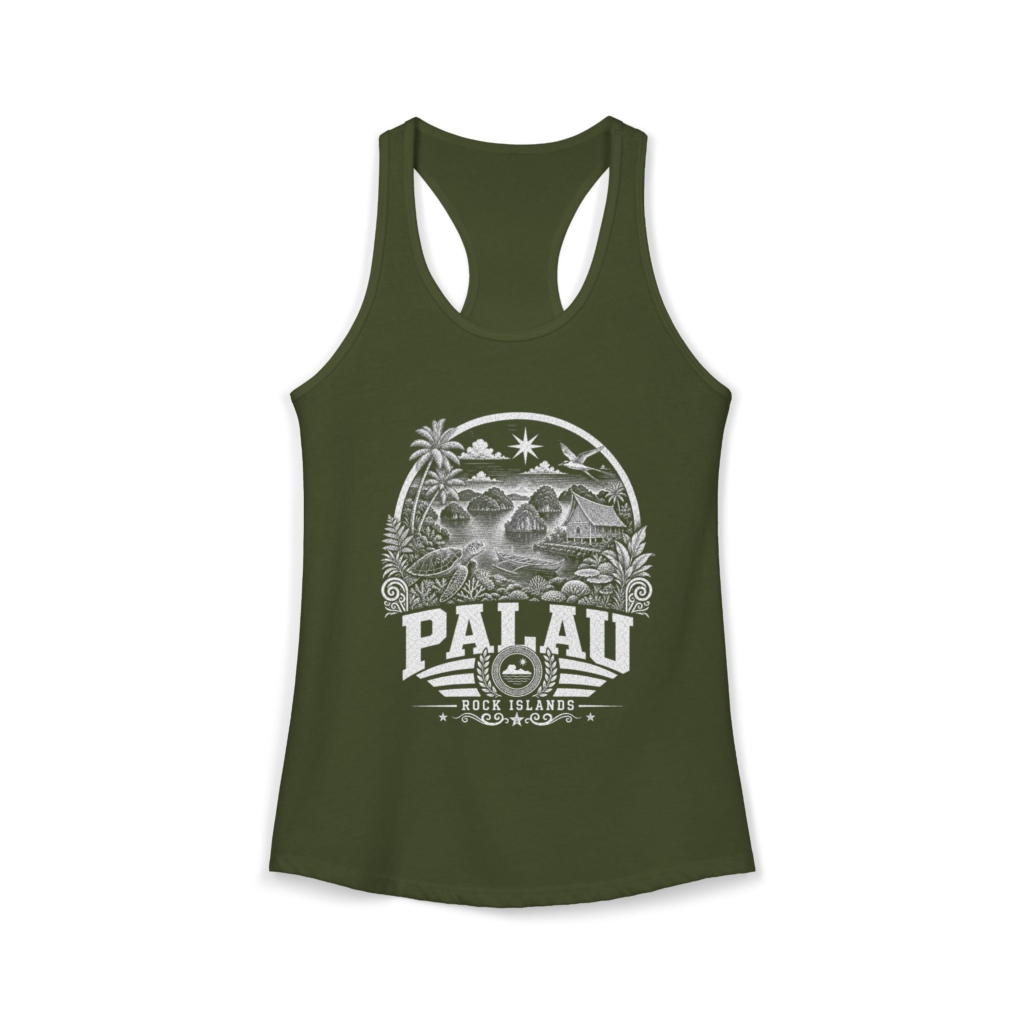Palau Rock Islands Women's Tank Top