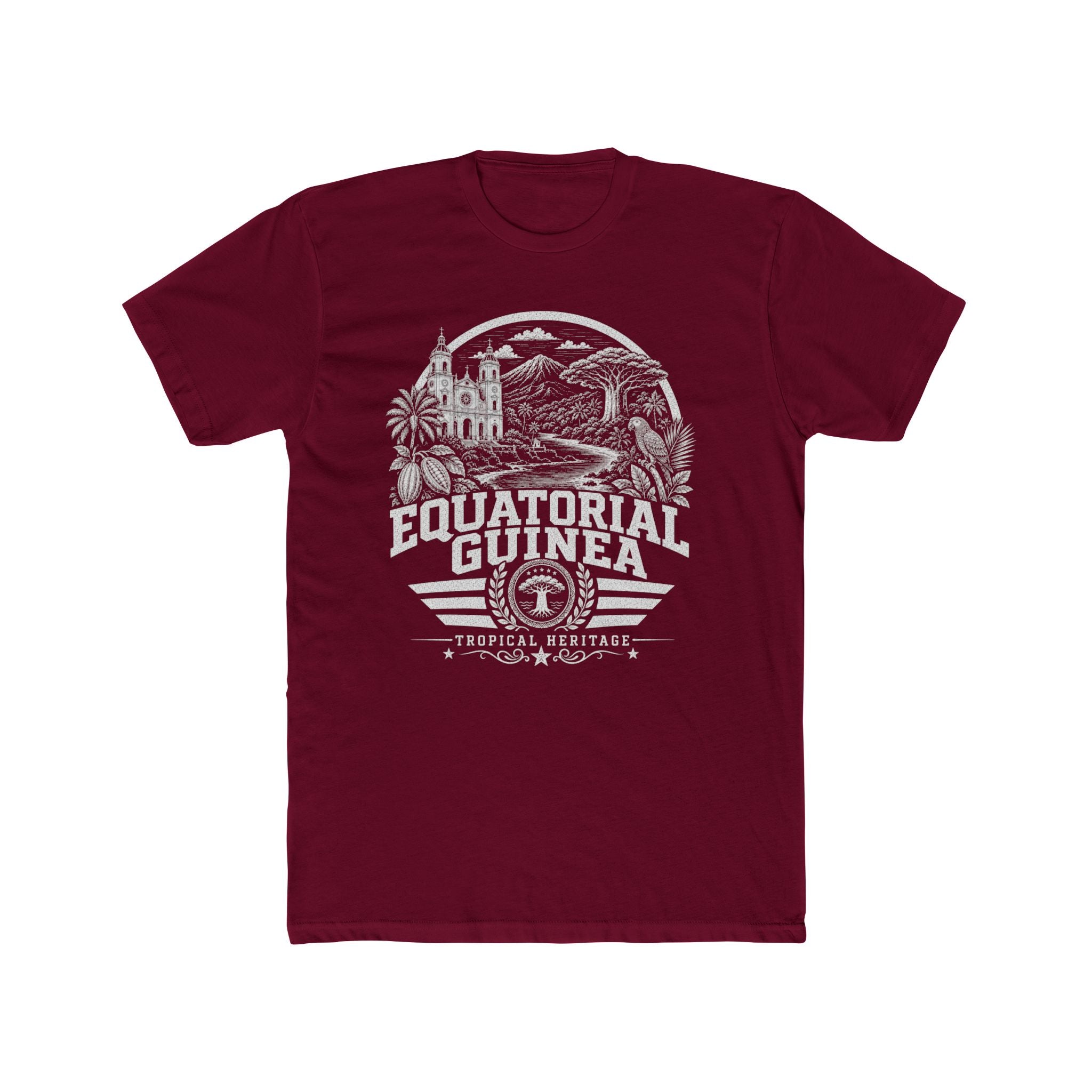 Equatorial Guinea Tropical Heritage Men's Tee