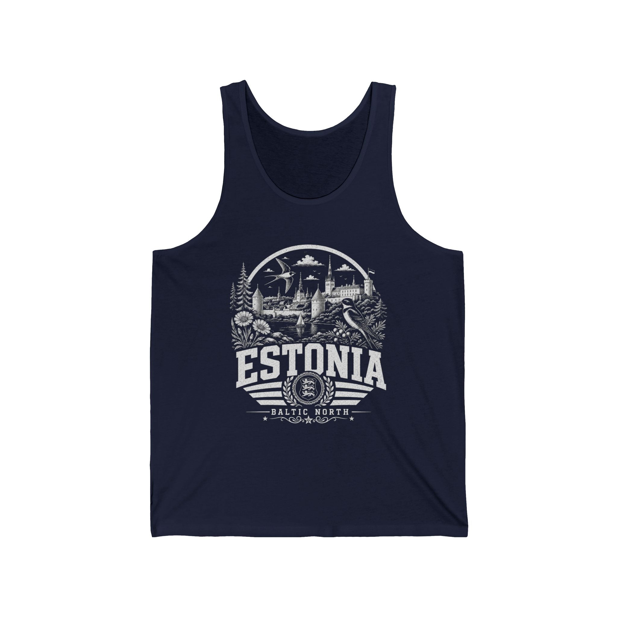 Camiseta sin mangas de hombre Estonia