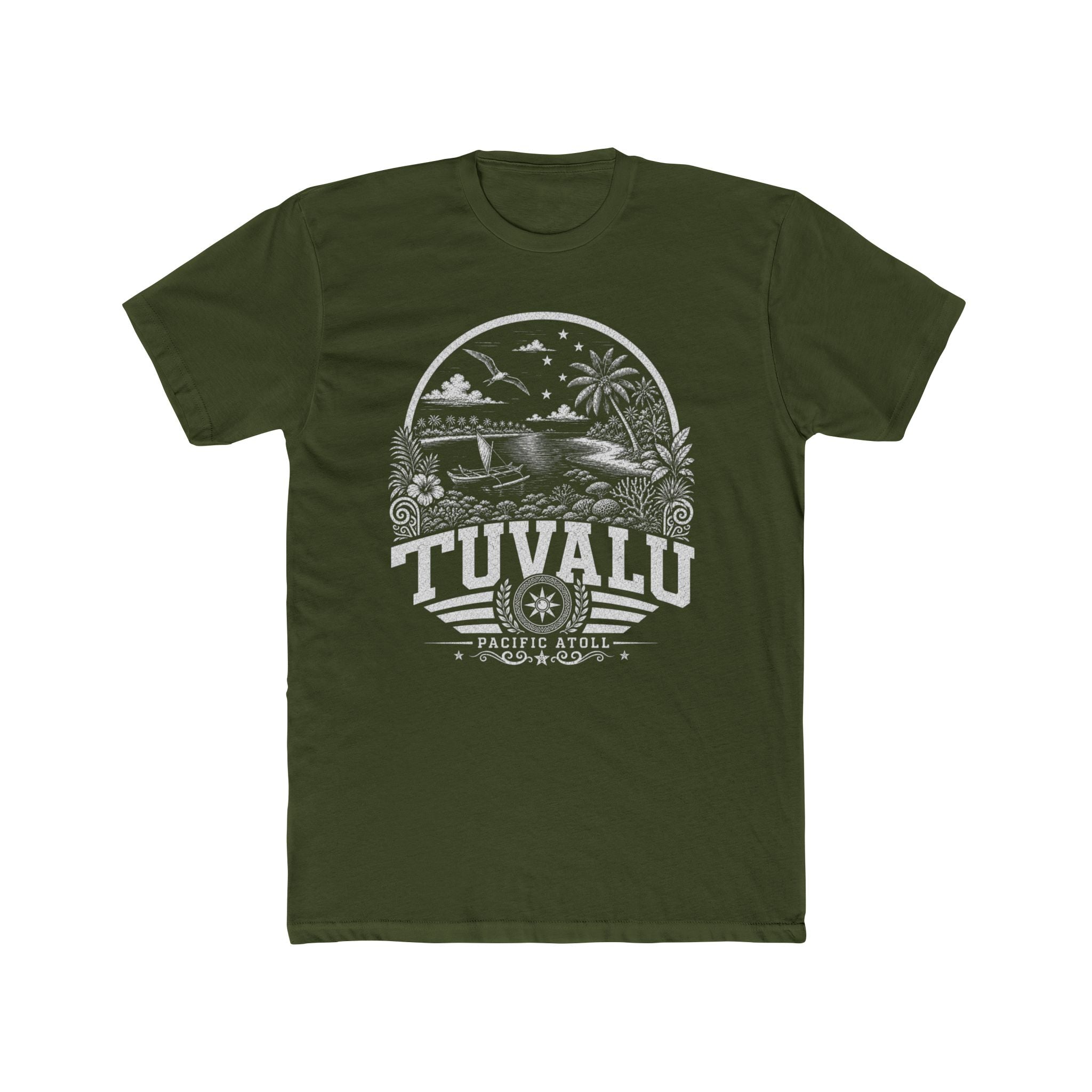 Tuvalu Pacific Atoll Men's Tee