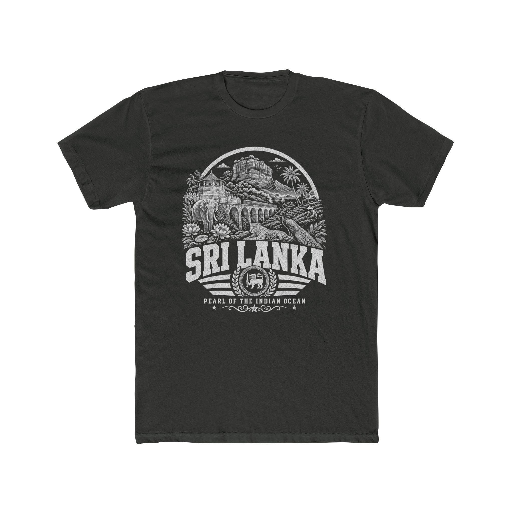 Camiseta Masculina Sri Lanka Pérola do Oceano Índico