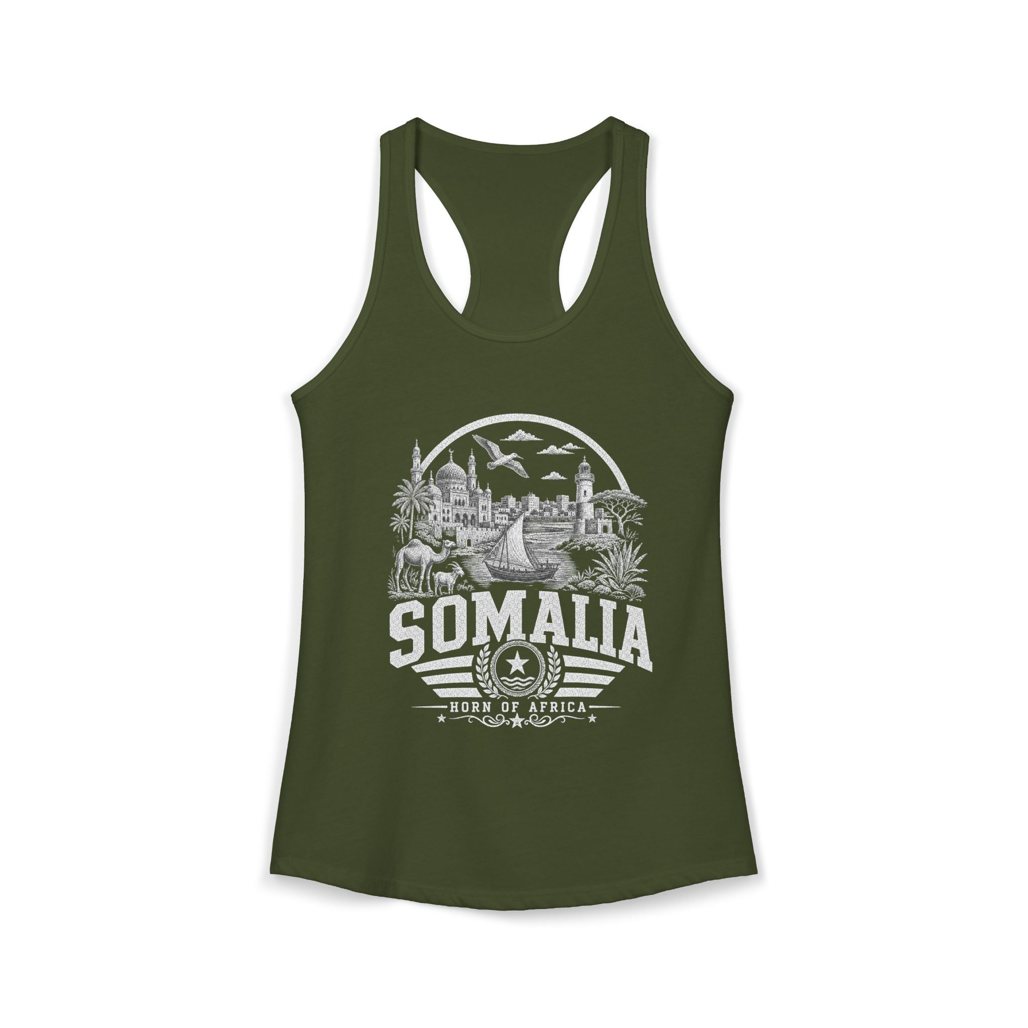 Somalia Horn of Africa Women's Tank Top