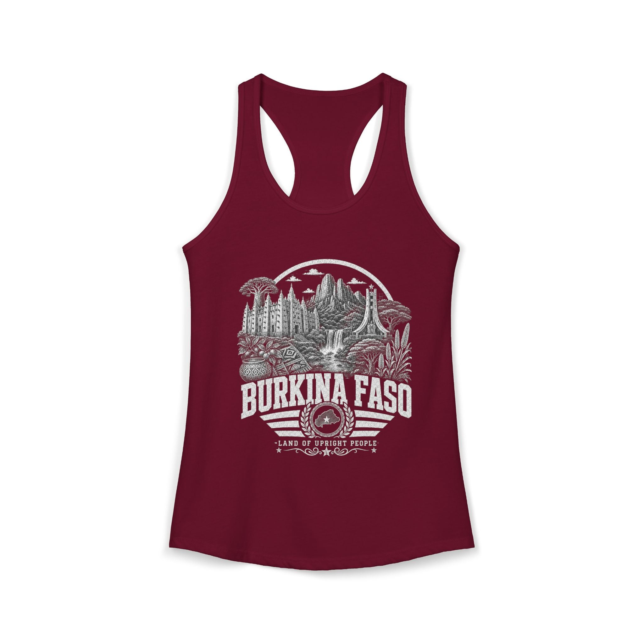 Burkina Faso Land of Upright People Women's Tank Top