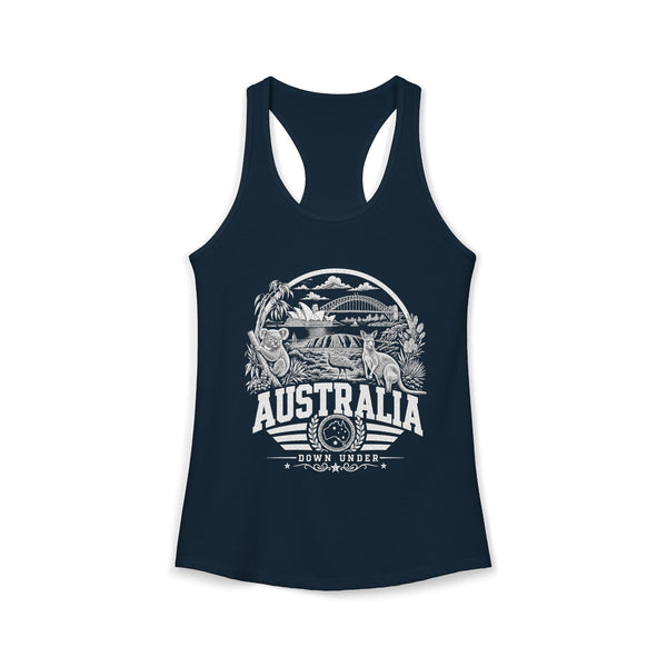 Australia Down Under Women's Tank Top