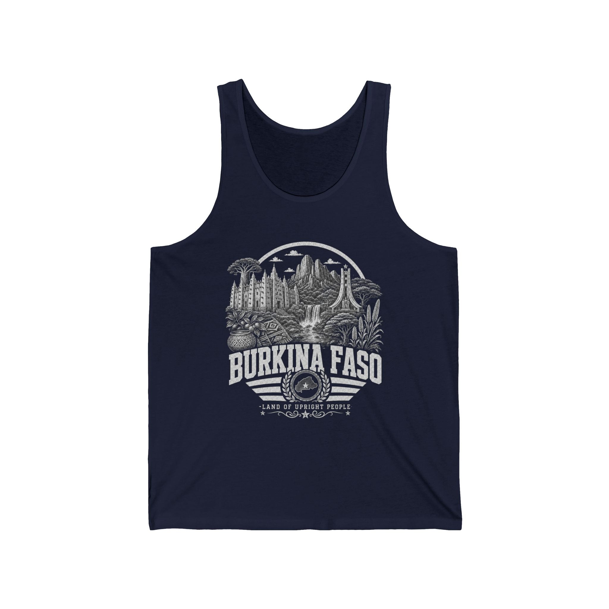 Burkina Faso Land of Upright People Men's Tank Top