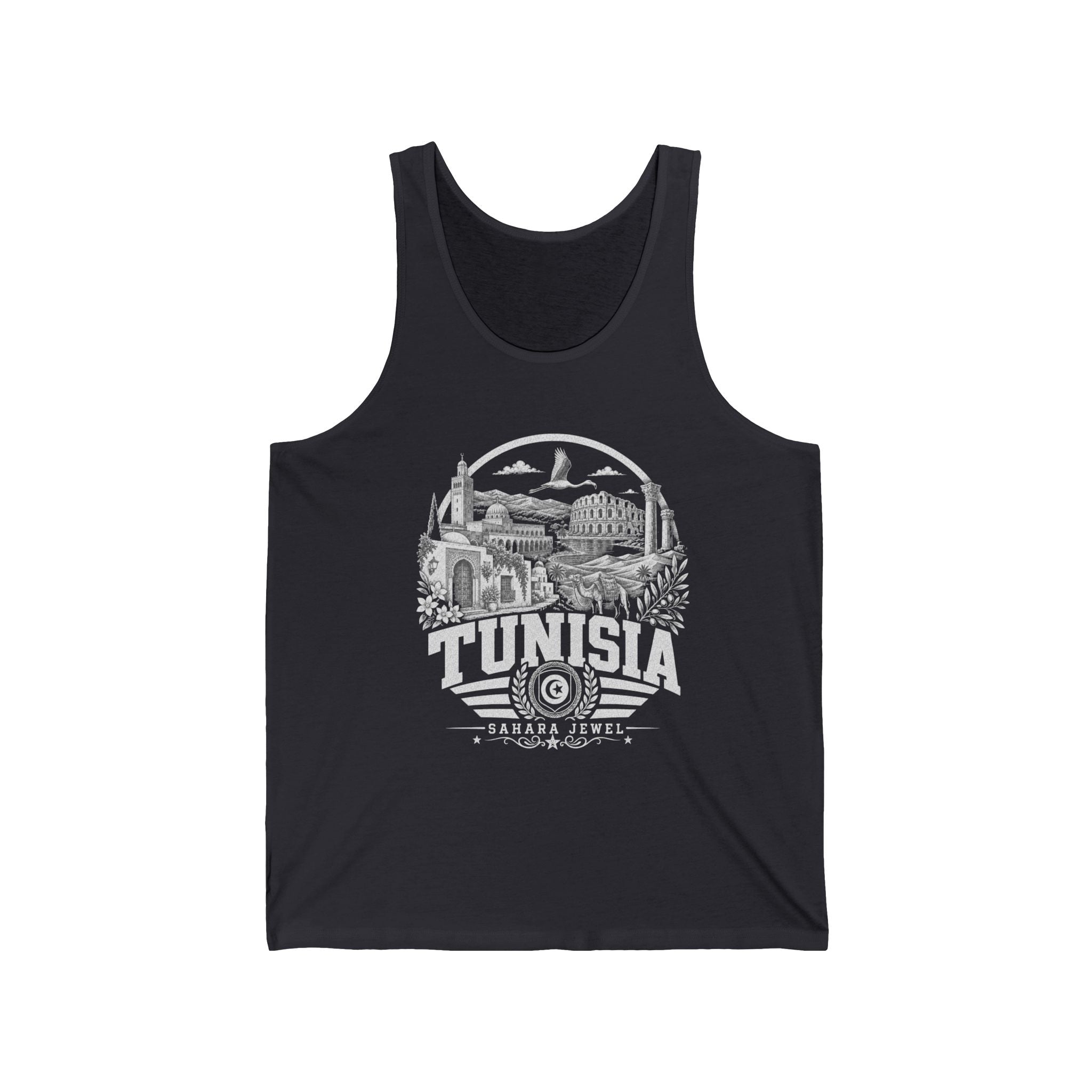 Tunisia Sahara Jewel Men's Tank Top