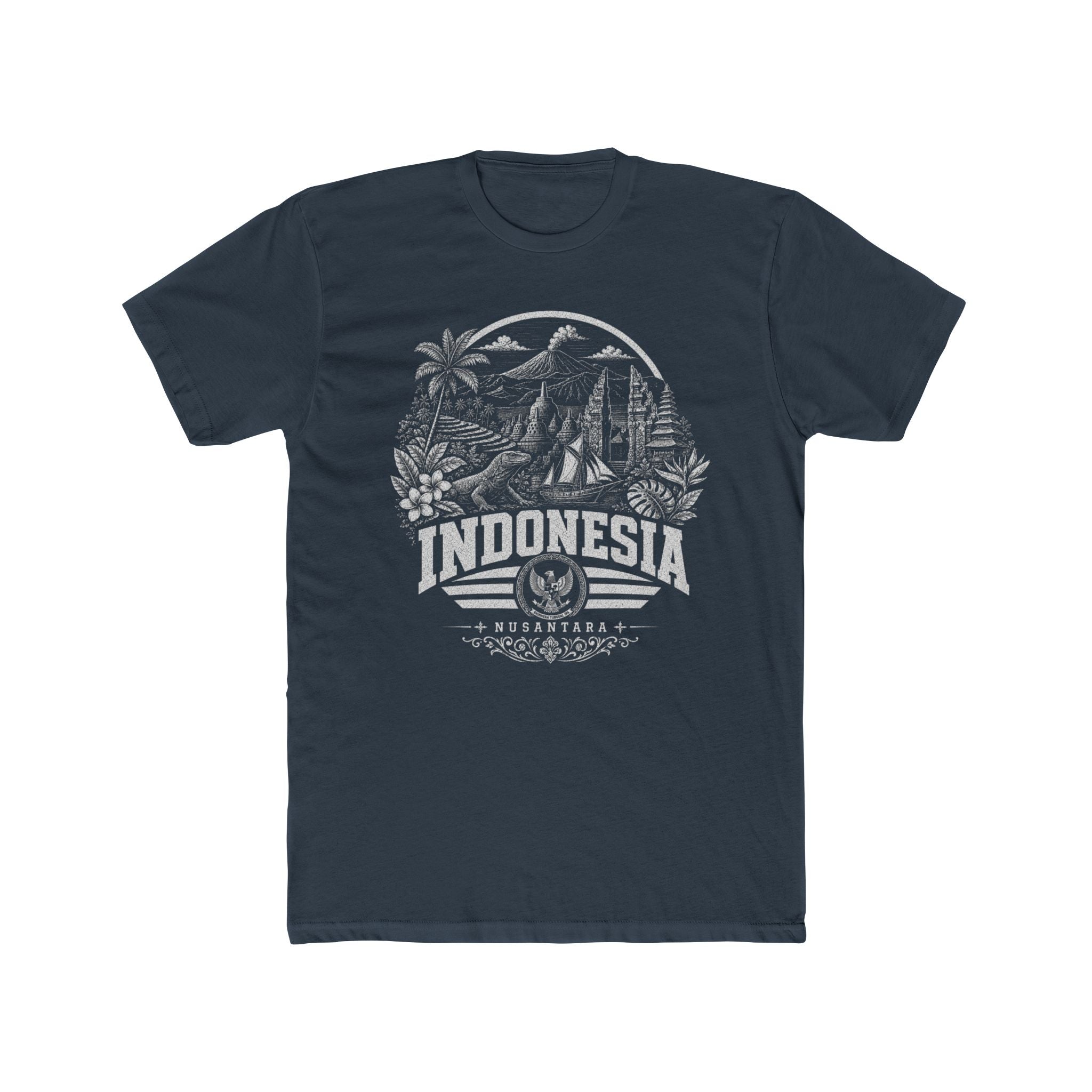 USA vintage landmarks men's tee — iconic landmark design | Nameshi Destinations (view 7)